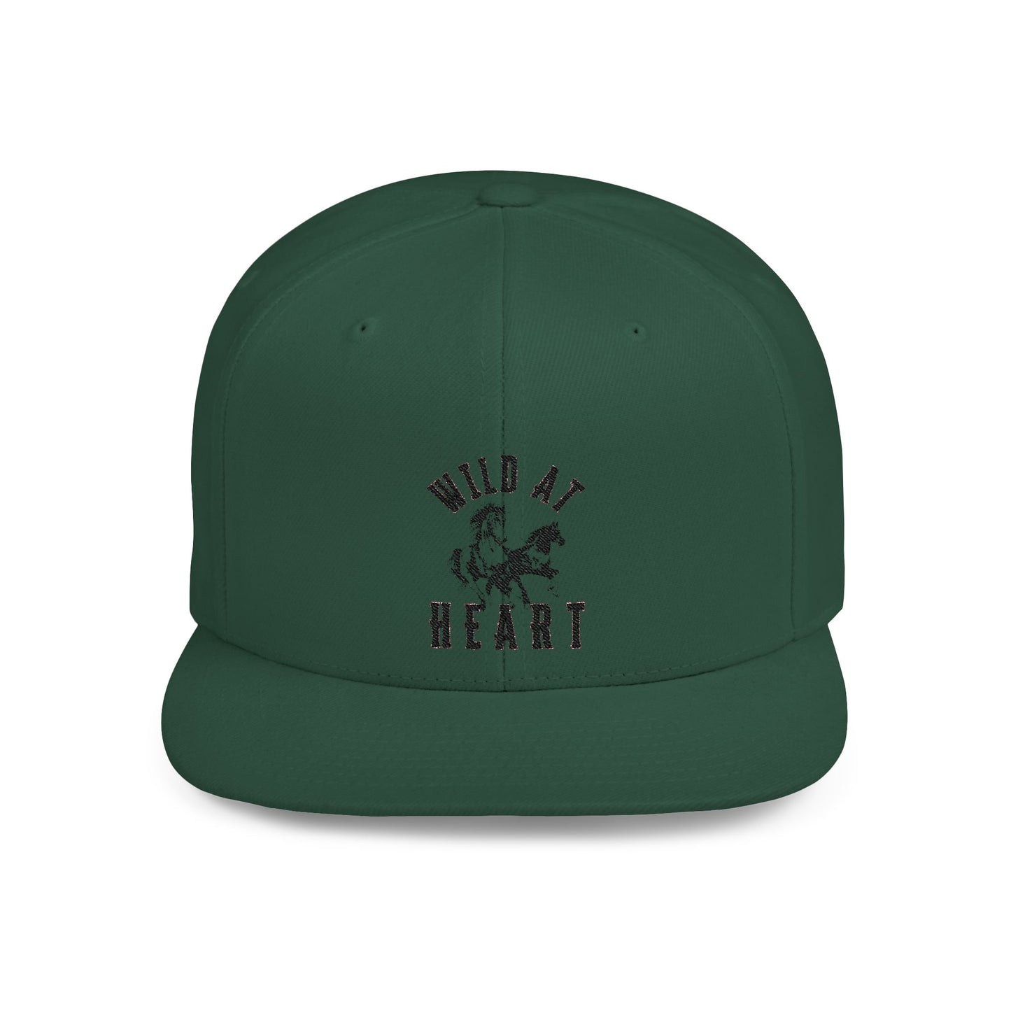 WILD AT HEART Flat Bill Snapback