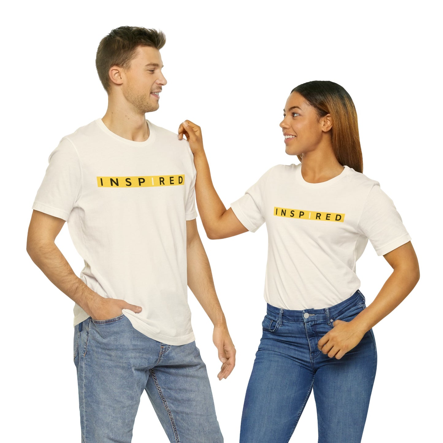 INSPIRED Women Jersey Short Sleeve Tee