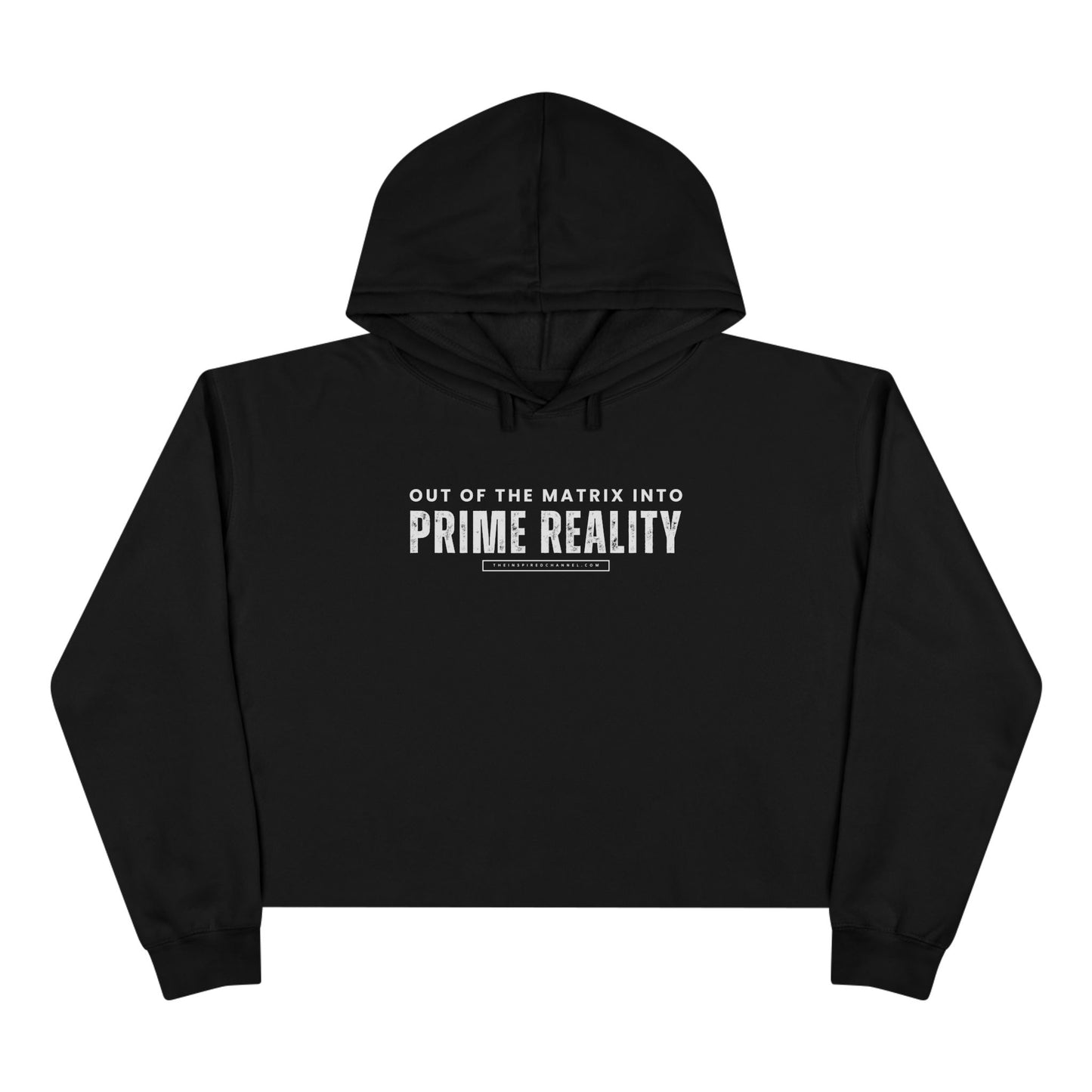 PRIME REALITY Crop Hoodie