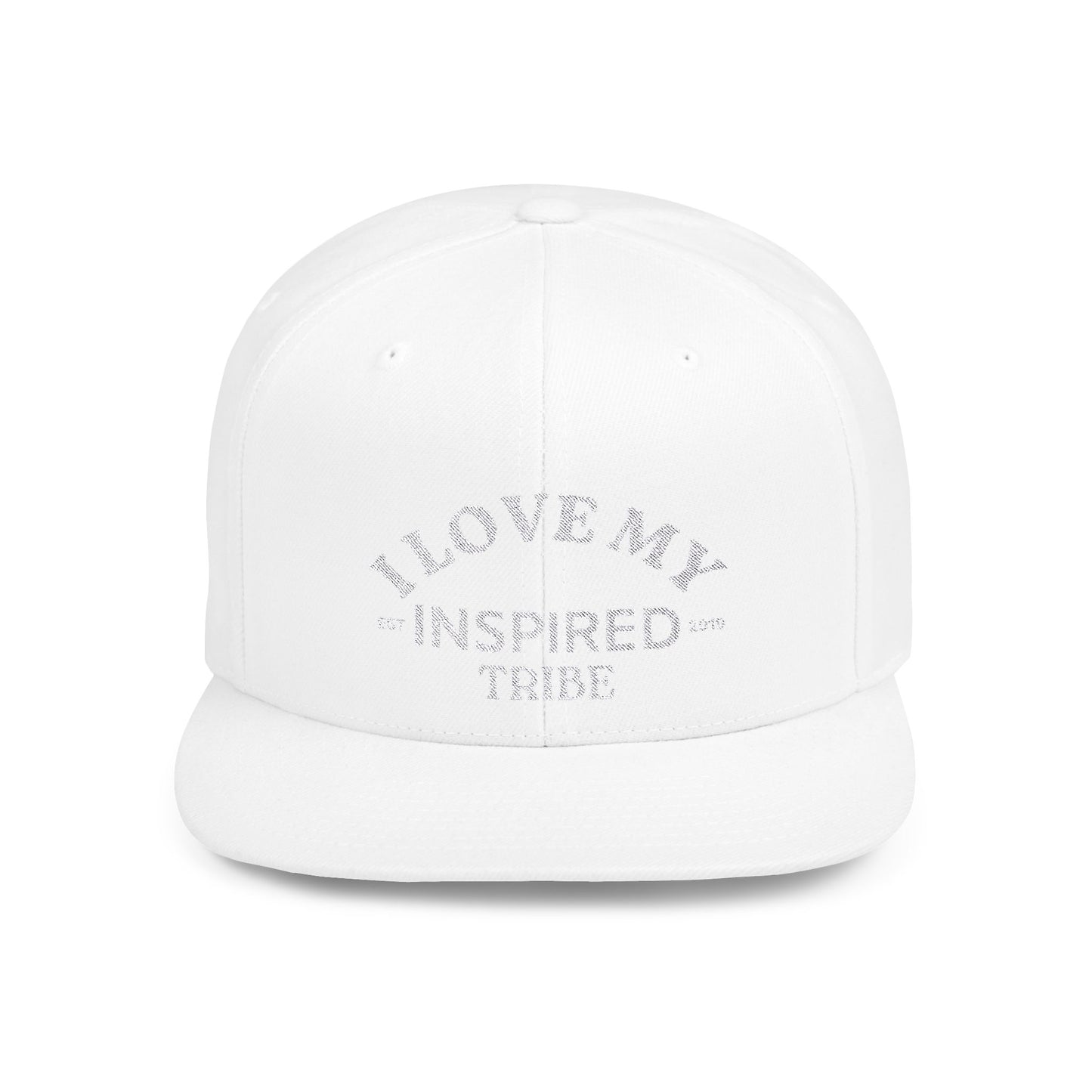 LOVE MY INSPIRED TRIBE Flat Bill Snapback