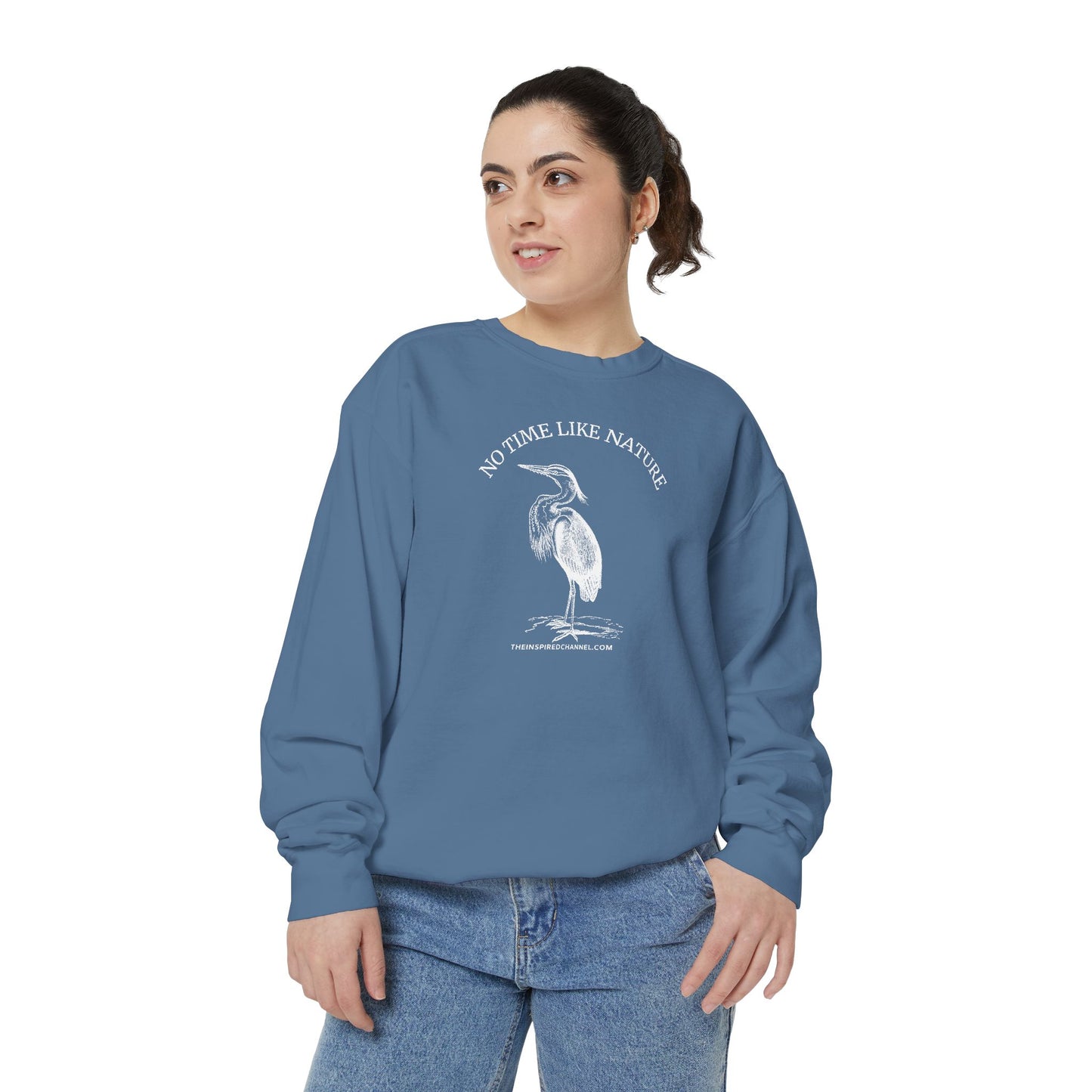 INSPIRED GARDEN Unisex Dyed Sweatshirt