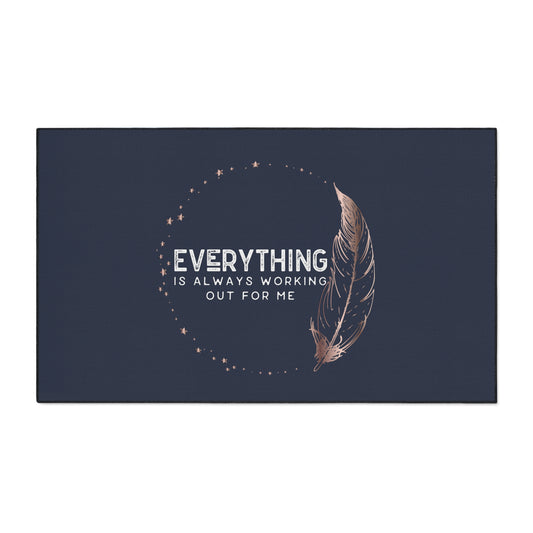 INSPIRED Everything Is Always... Heavy Duty Floor Mat