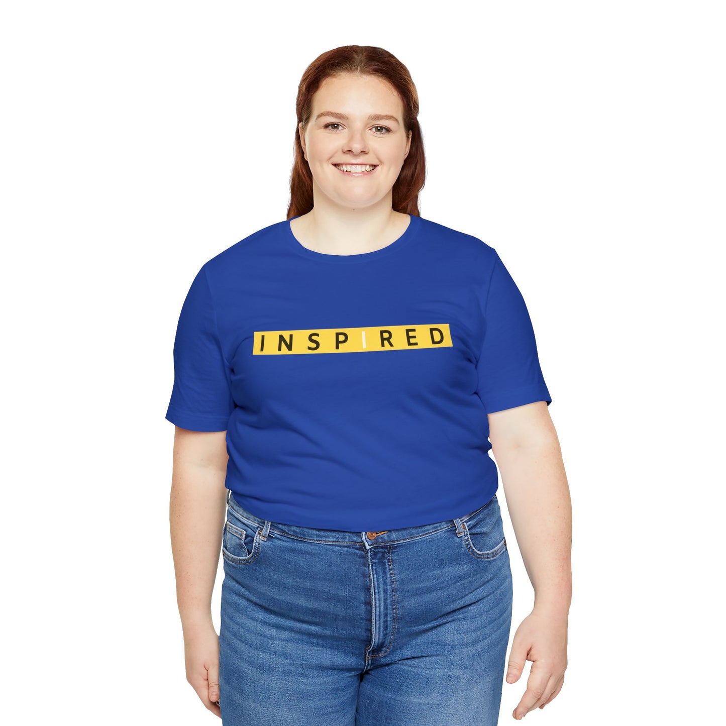 INSPIRED Women Jersey Short Sleeve Tee
