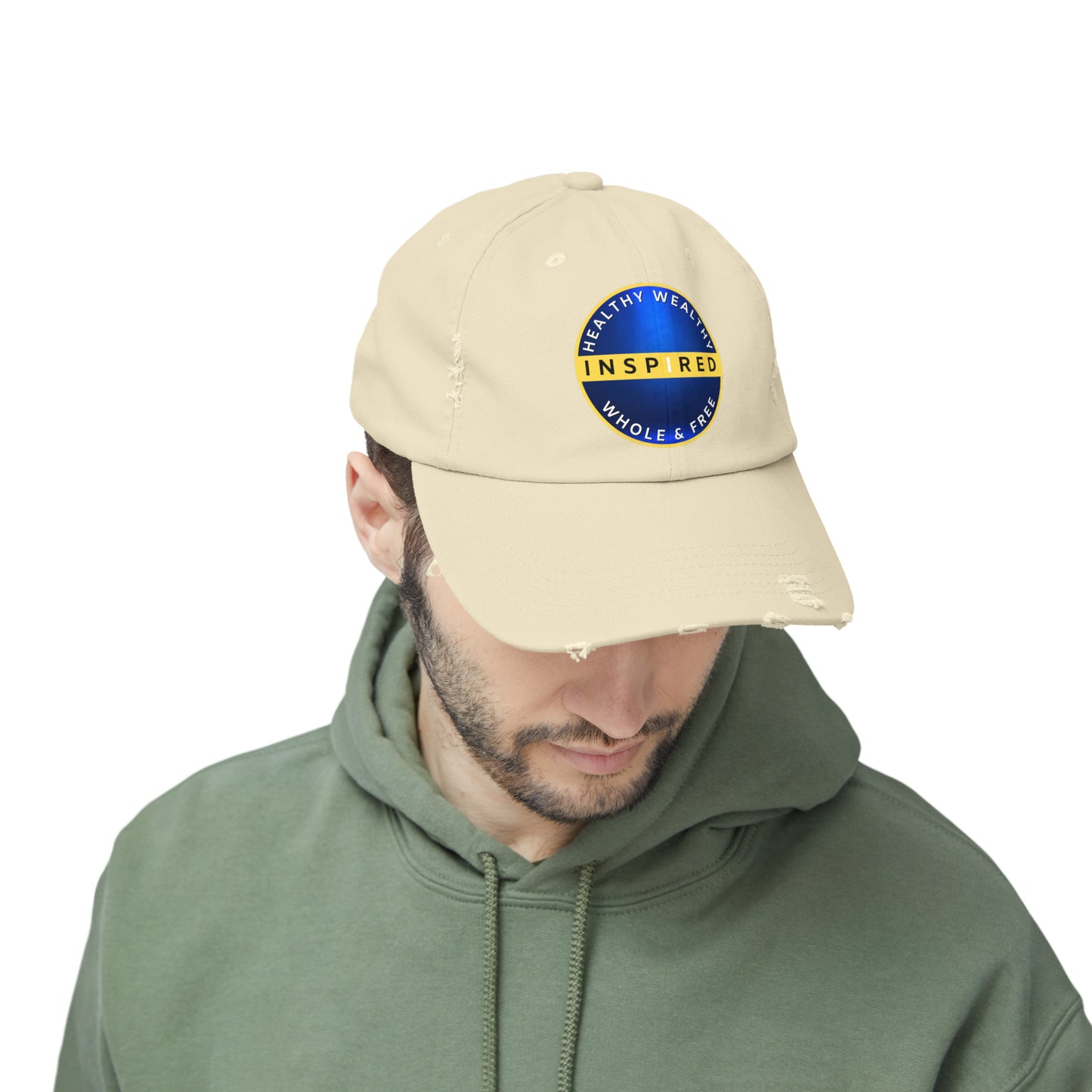 INSPIRED HWWF Unisex Distressed Cap