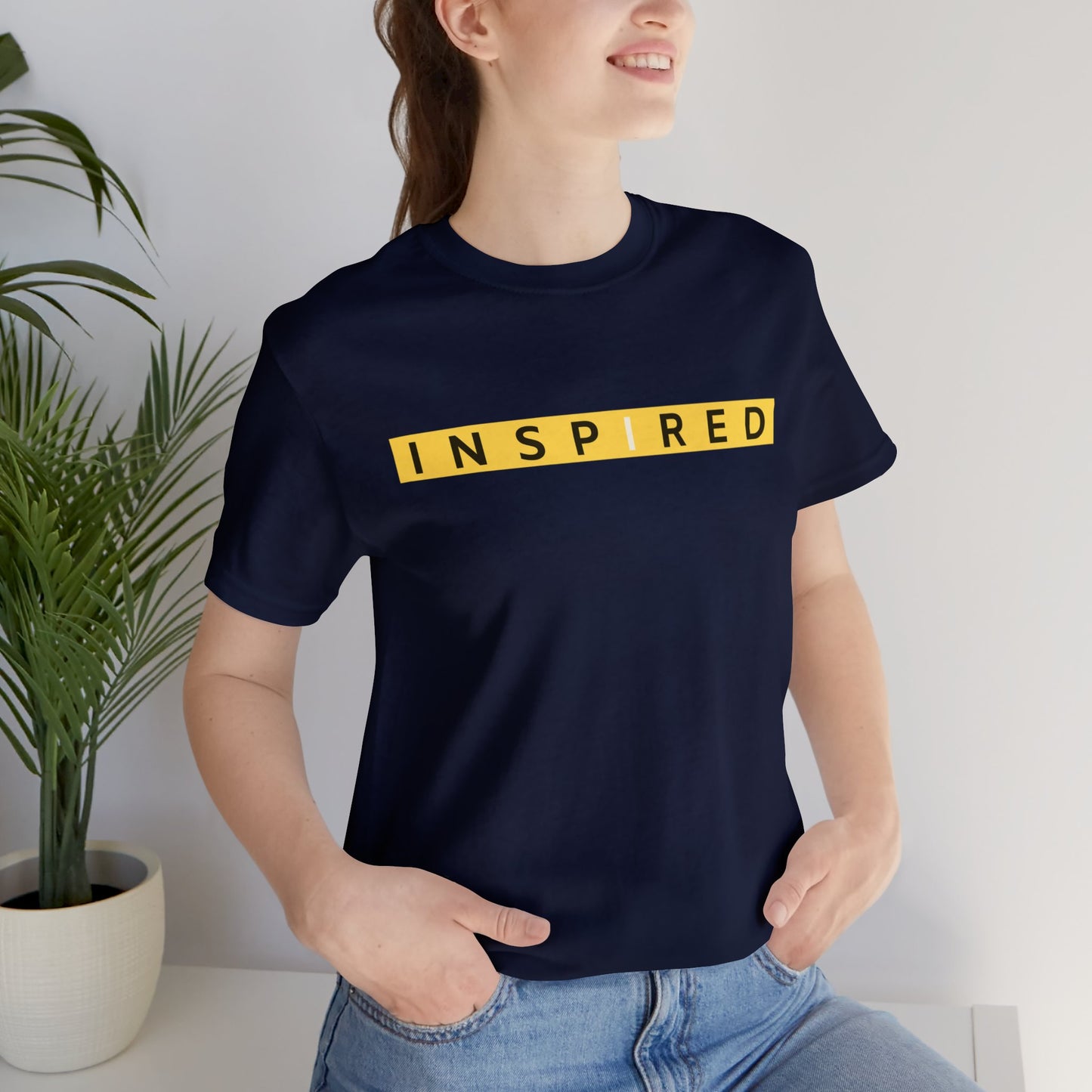 INSPIRED Women Jersey Short Sleeve Tee
