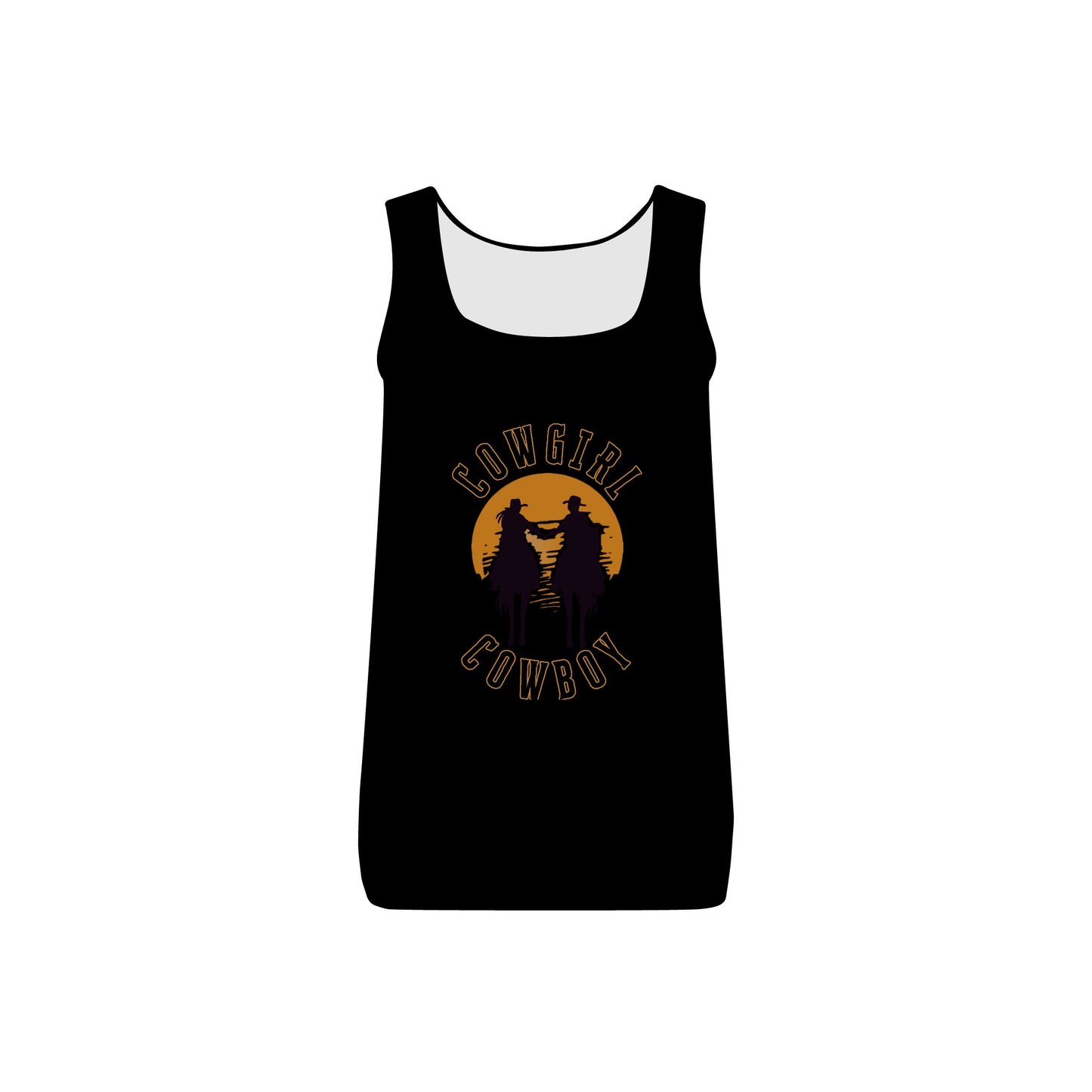 COWBOY AND COWGIRL WOMEN'S Micro Ribbed Tank