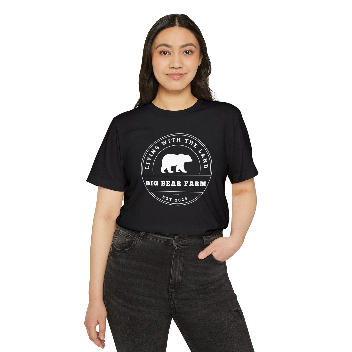 BIG BEAR FARM W UNISEX Recycled ORGANIC T-Shirt