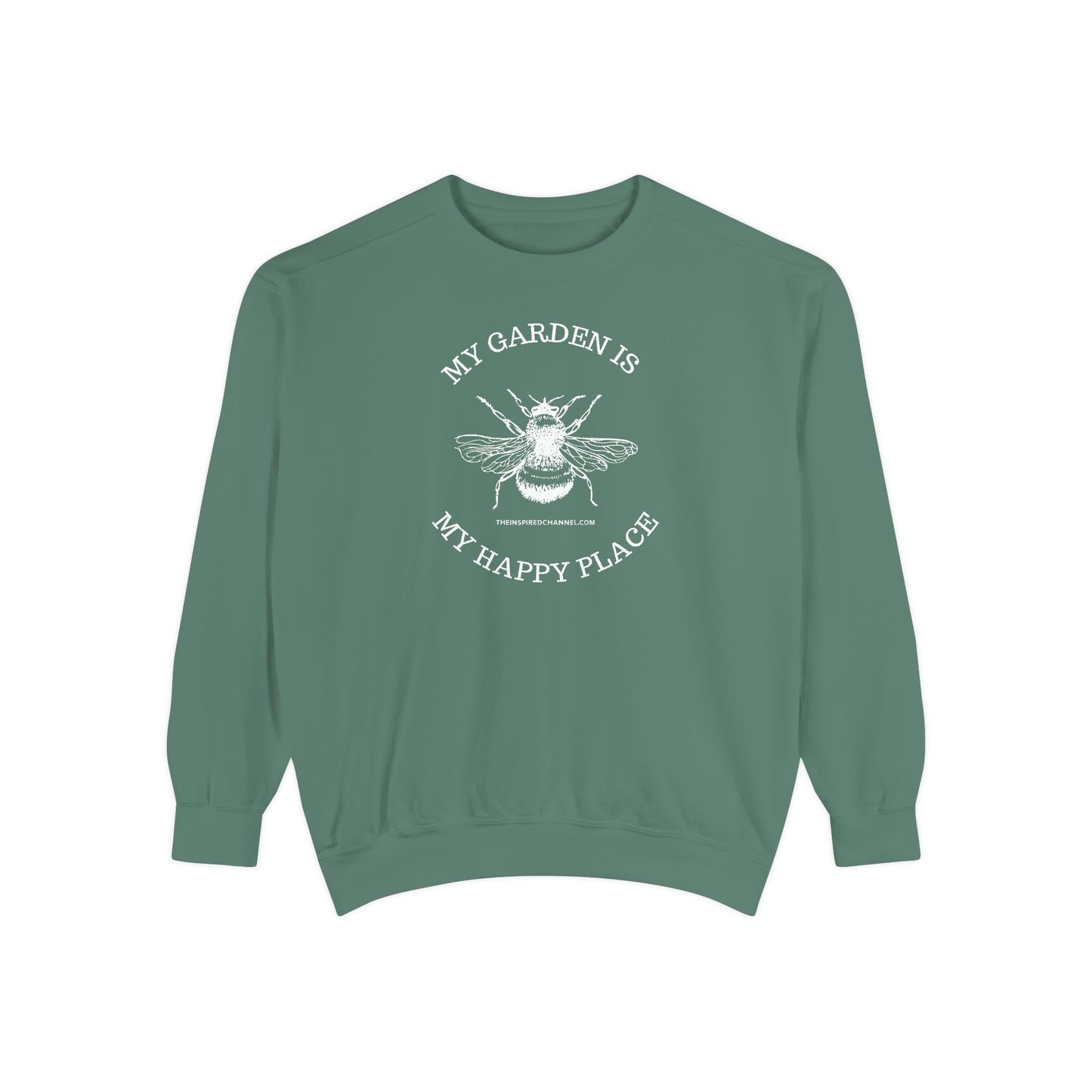 INSPIRED GARDEN Unisex Dyed Sweatshirt