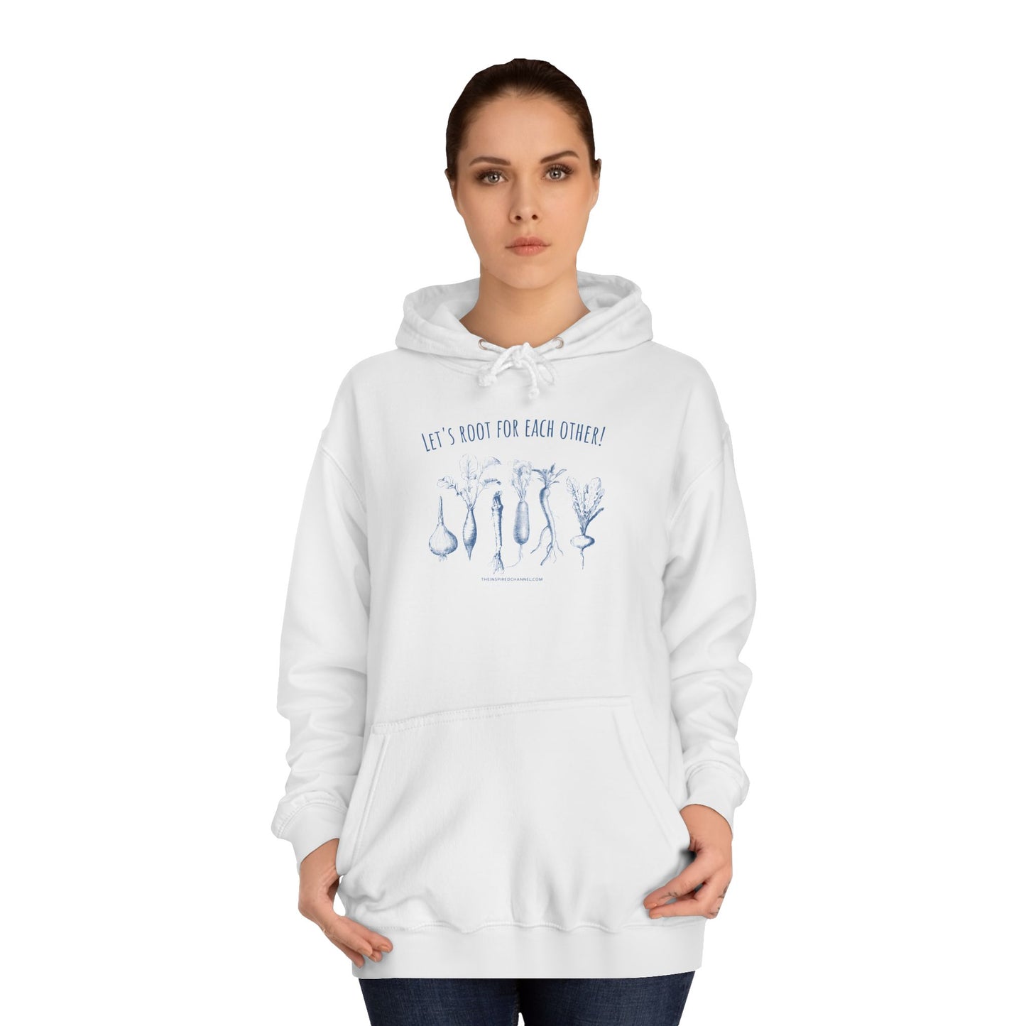INSPIRED GARDEN L UNISEX College Hoodie