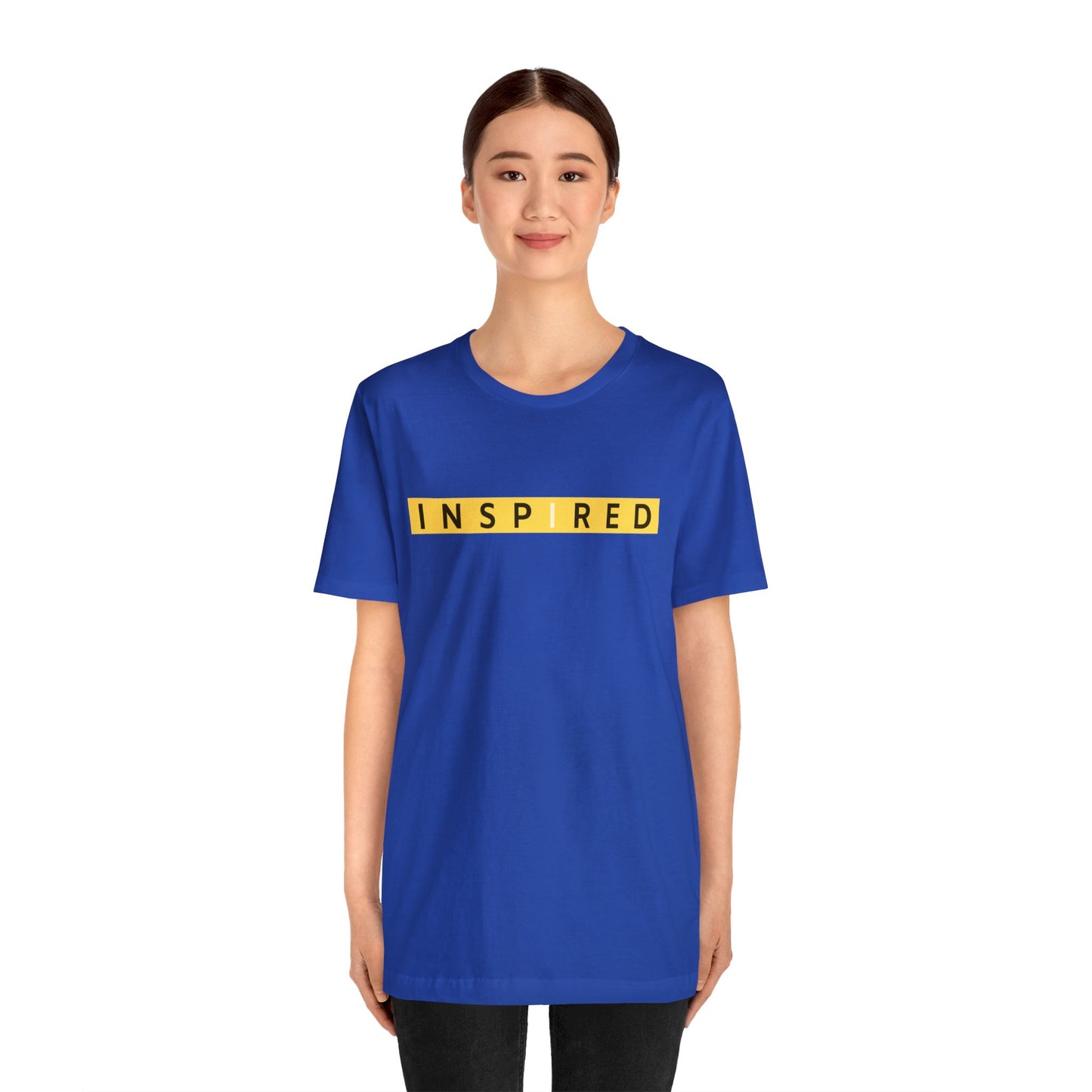 INSPIRED Women Jersey Short Sleeve Tee