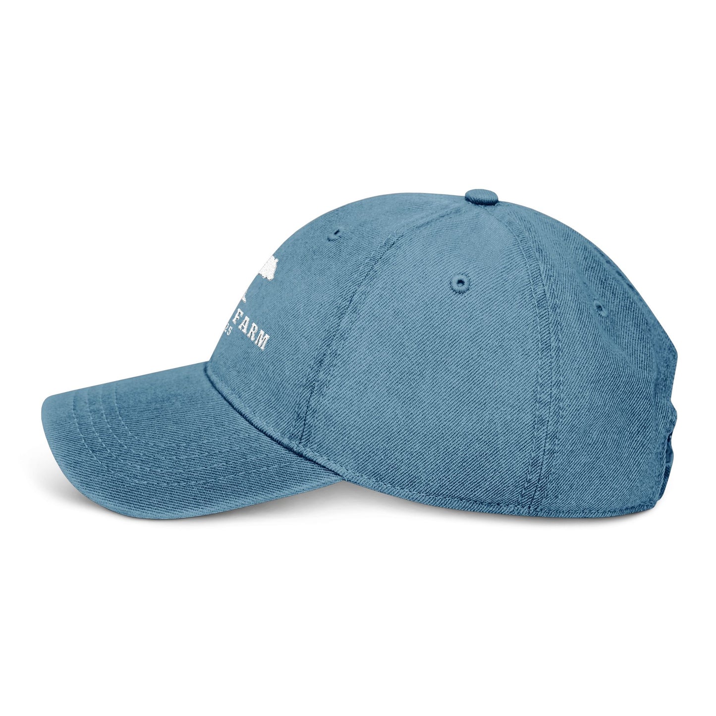 Big Bear Farm DENIM HAT - Stylish Embroidered Cap