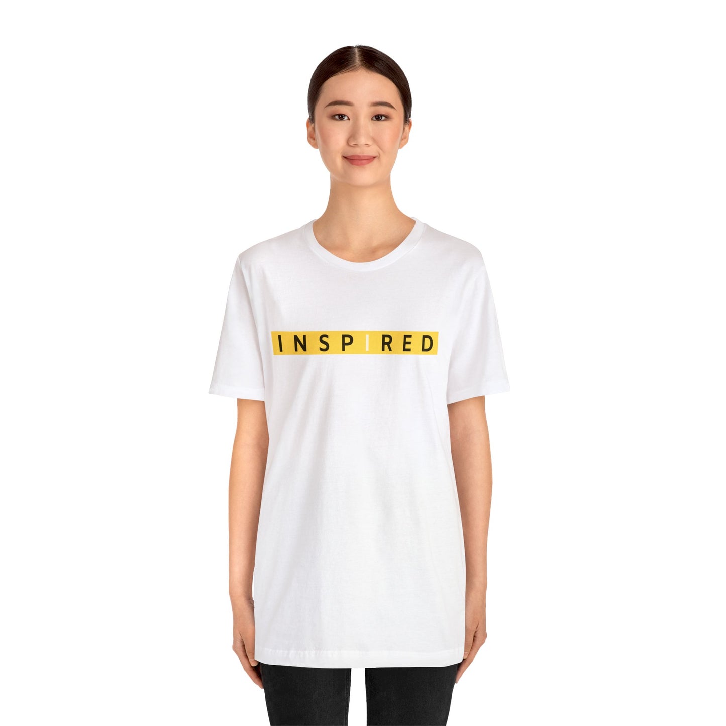INSPIRED Women Jersey Short Sleeve Tee
