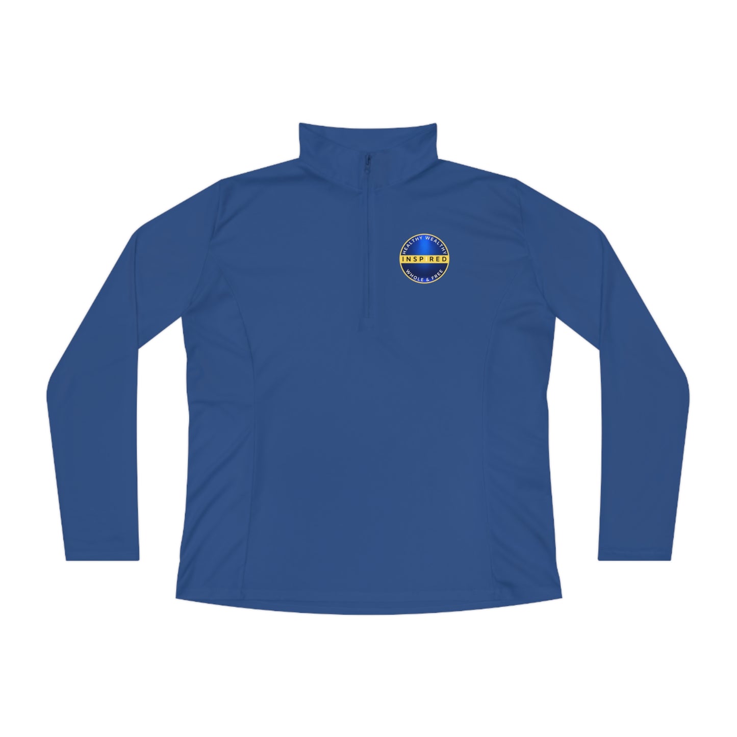 INSPIRED HWWF Ladies Quarter-Zip Pullover