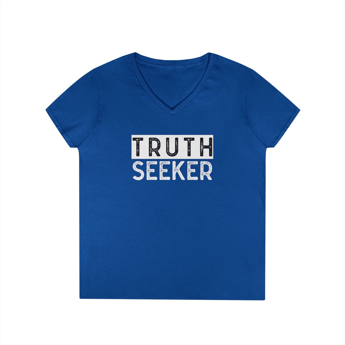 INSPIRED TRUTH SEEKER Ladies' V-Neck T-Shirt