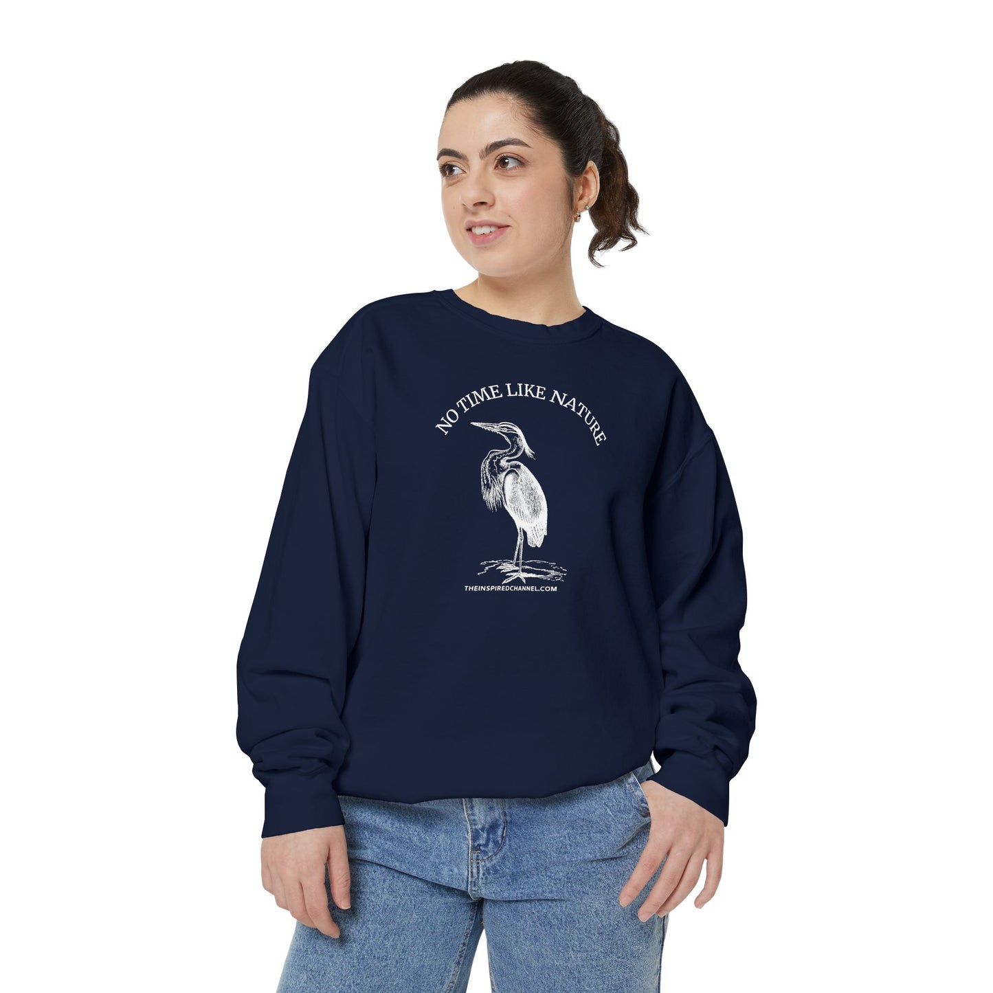 INSPIRED GARDEN Unisex Dyed Sweatshirt