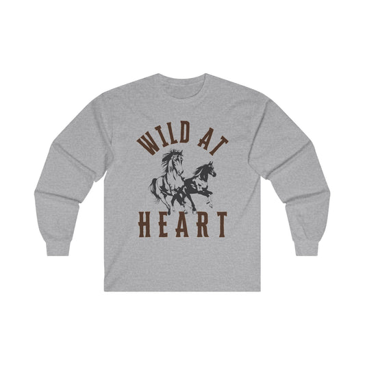 WILD AT HEART UNISEX Ultra Cotton Long Sleeve Tee