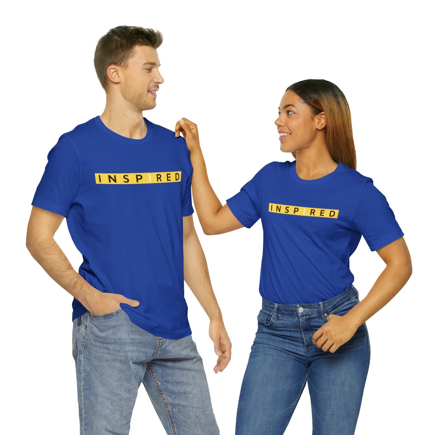 INSPIRED Women Jersey Short Sleeve Tee