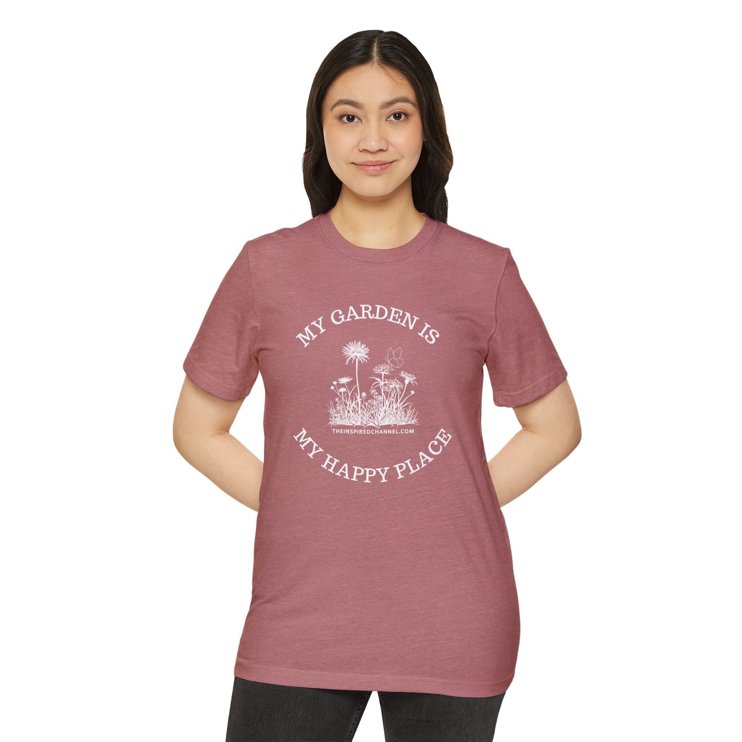 INSPIRED GARDEN Unisex Recycled ORGANIC T-Shirt