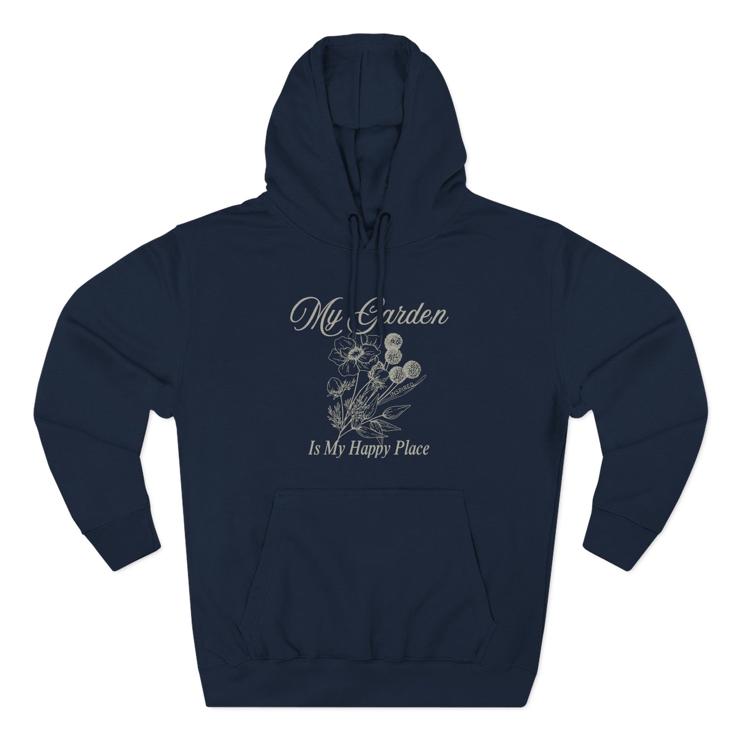 INSPIRED GARDEN M Fleece Hoodie UNISEX