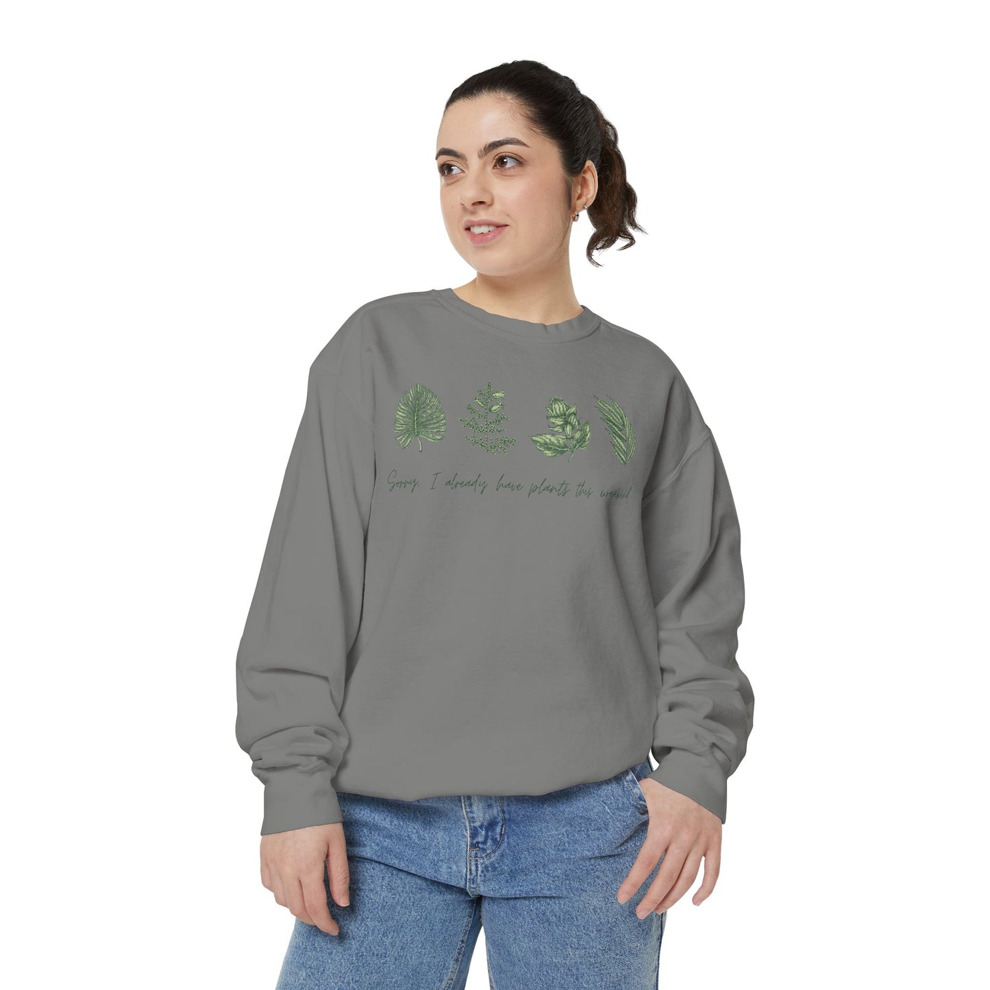INSPIRED GARDEN P Unisex Dyed Sweatshirt