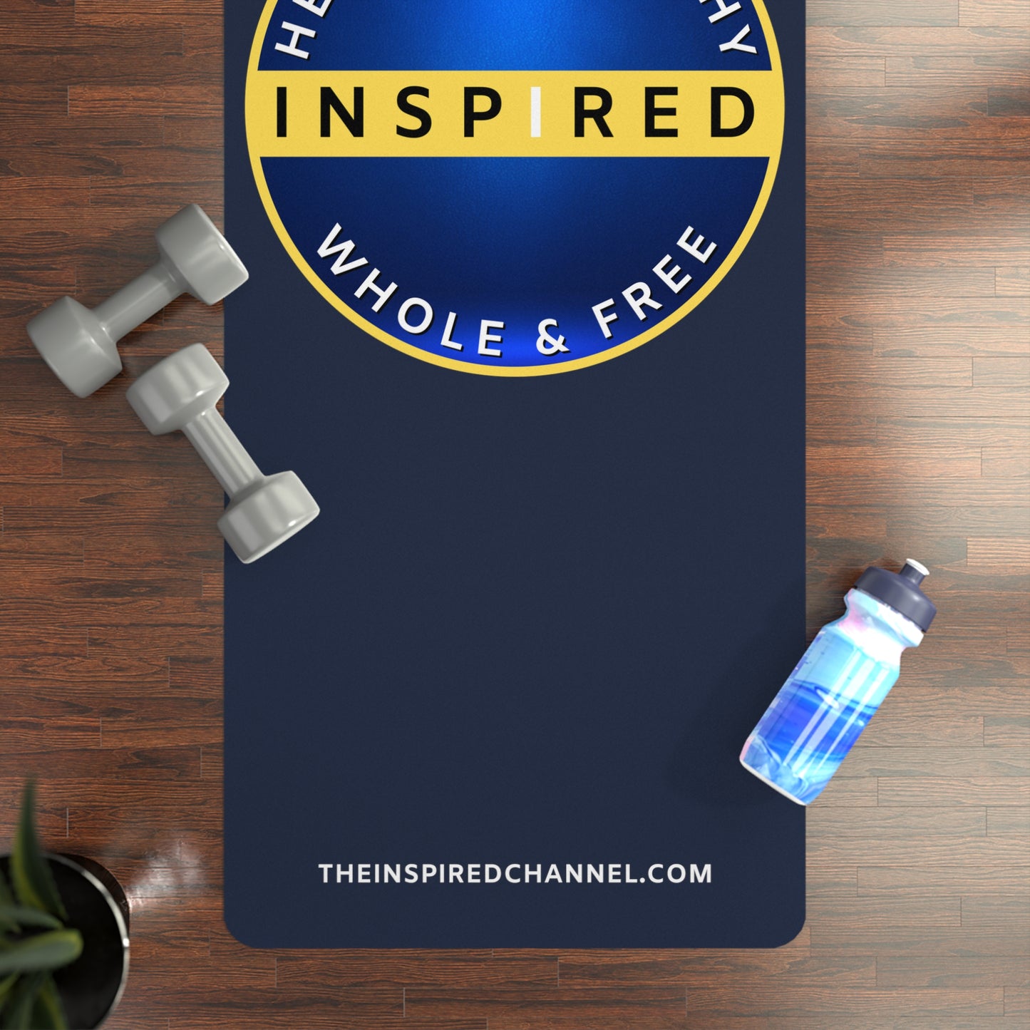 INSPIRED HWWF Rubber Yoga Mat