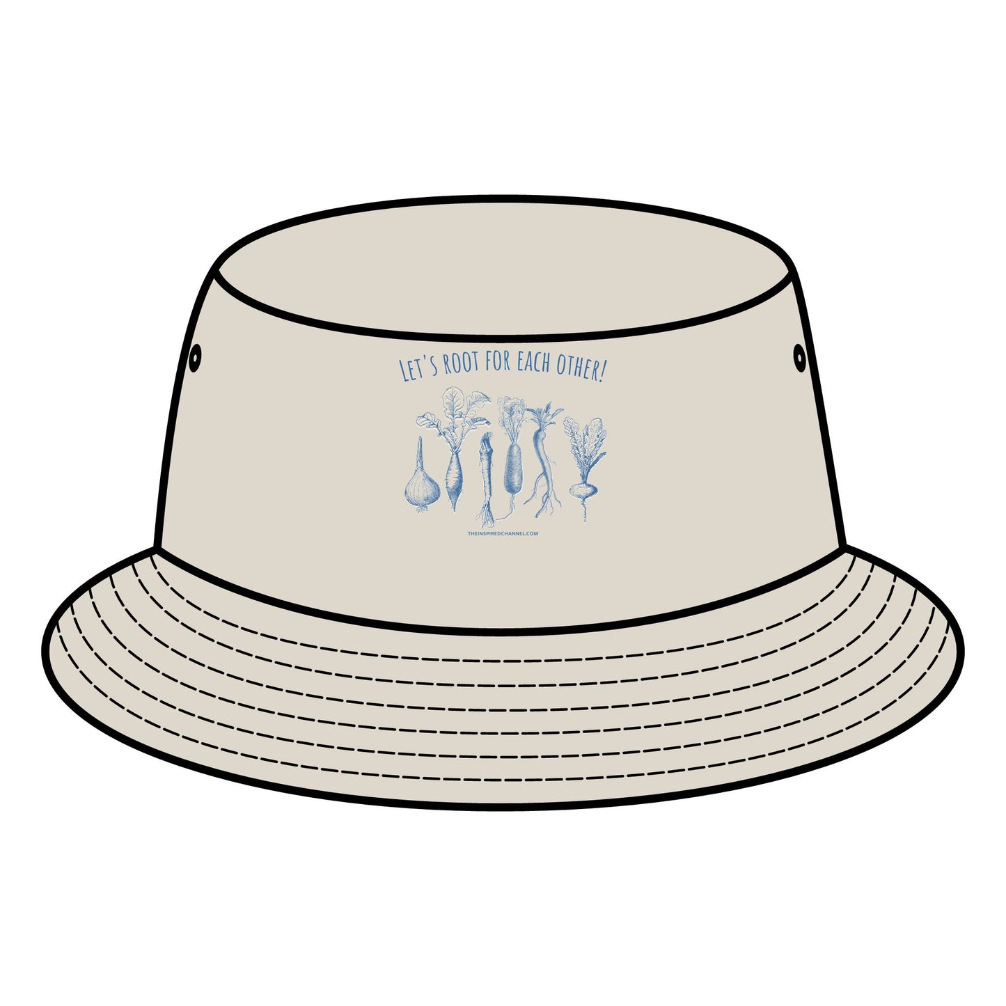 INSPIRED GARDEN L Floral Bucket Hat