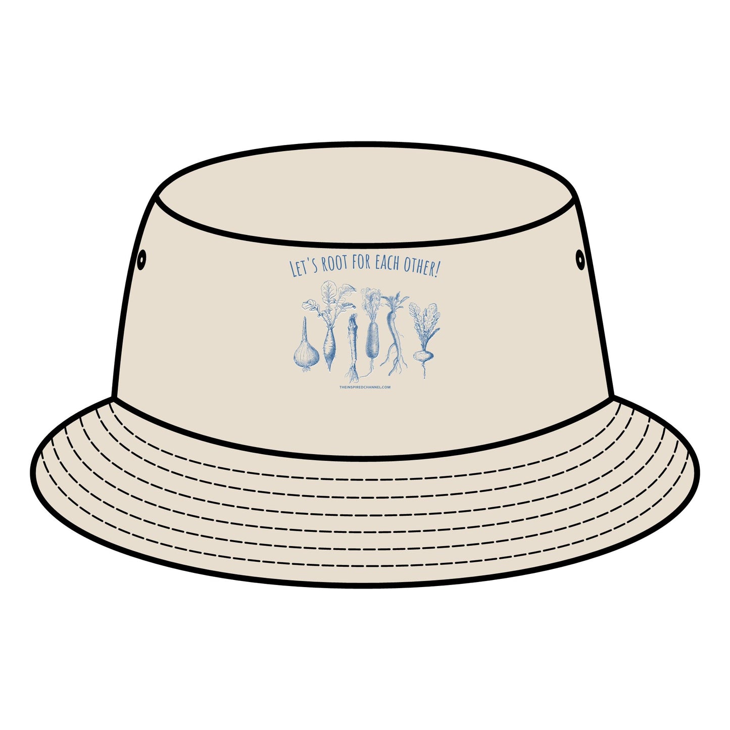 INSPIRED GARDEN L Floral Bucket Hat