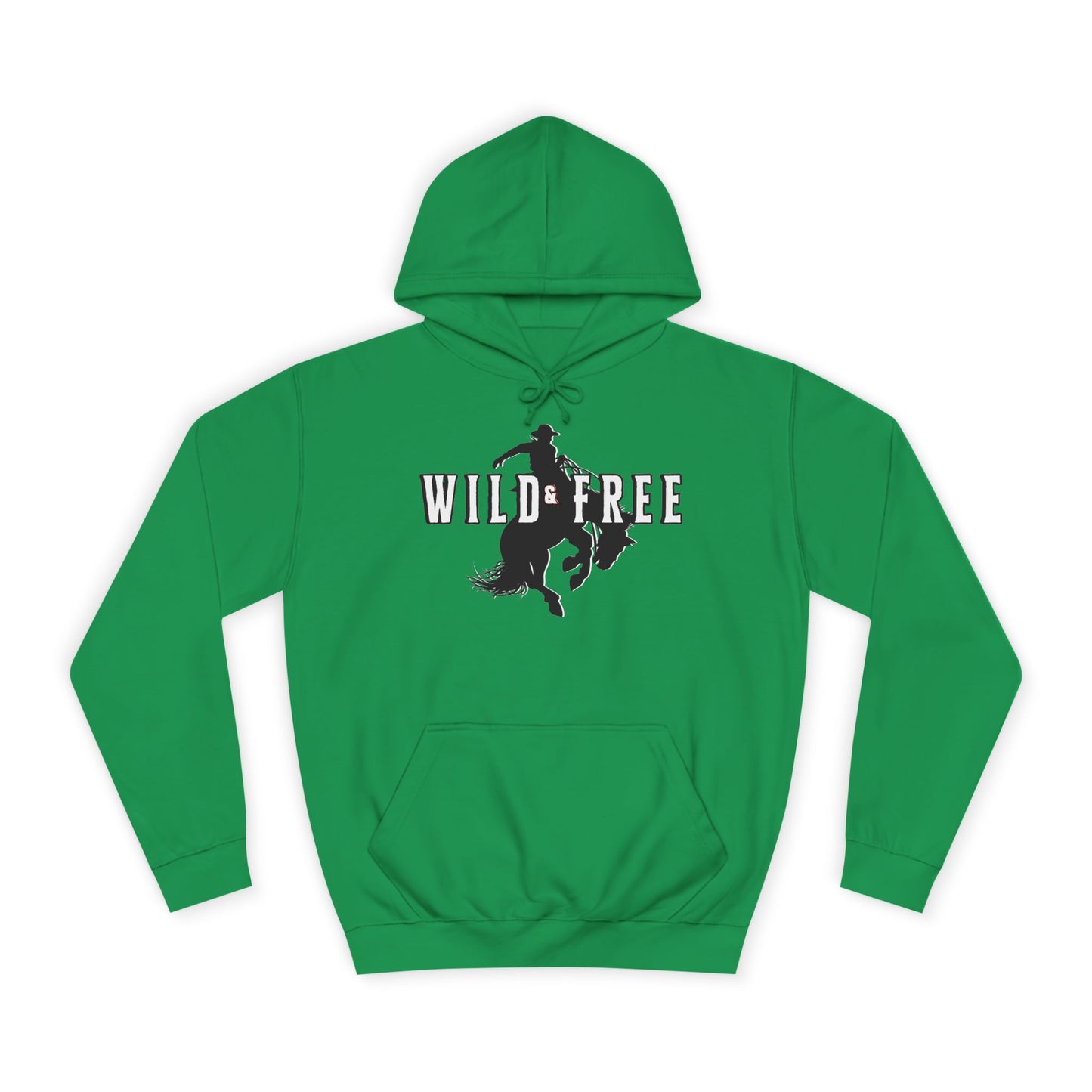 COWBOY WILD AND FREE B UNISEX College Hoodie