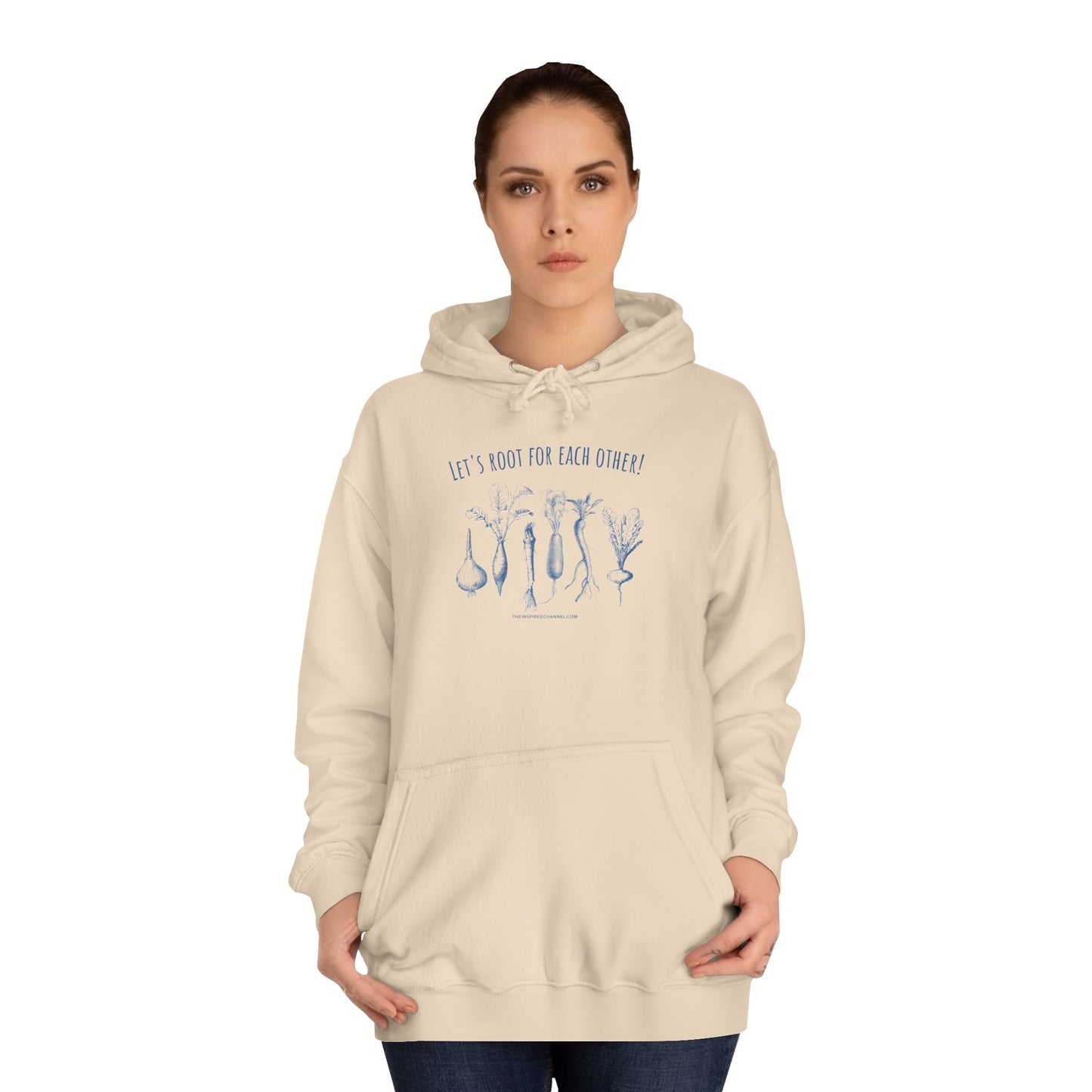 INSPIRED GARDEN L UNISEX College Hoodie