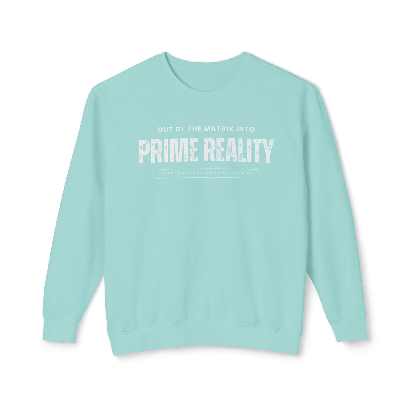 PRIME REALITY Unisex Lightweight Crewneck Sweatshirt