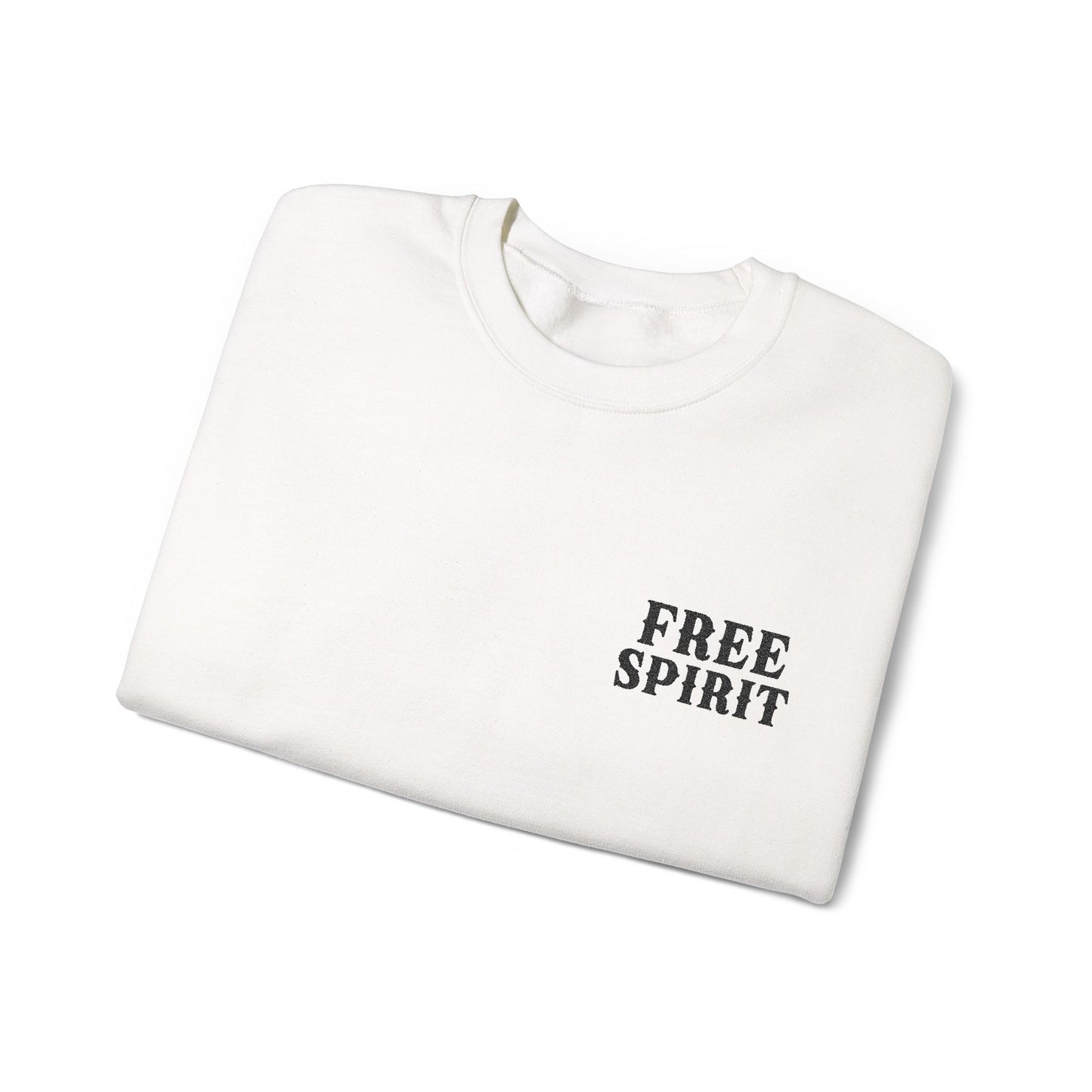FREE SPIRIT EMBROIDERED Unisex Heavy Blend™ Crewneck Sweatshirt
