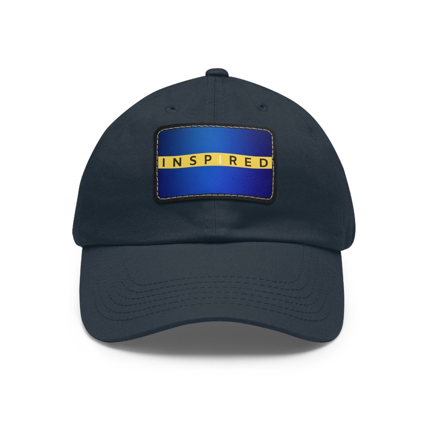 INSPIRED HWWF Dad Hat with Leather Patch