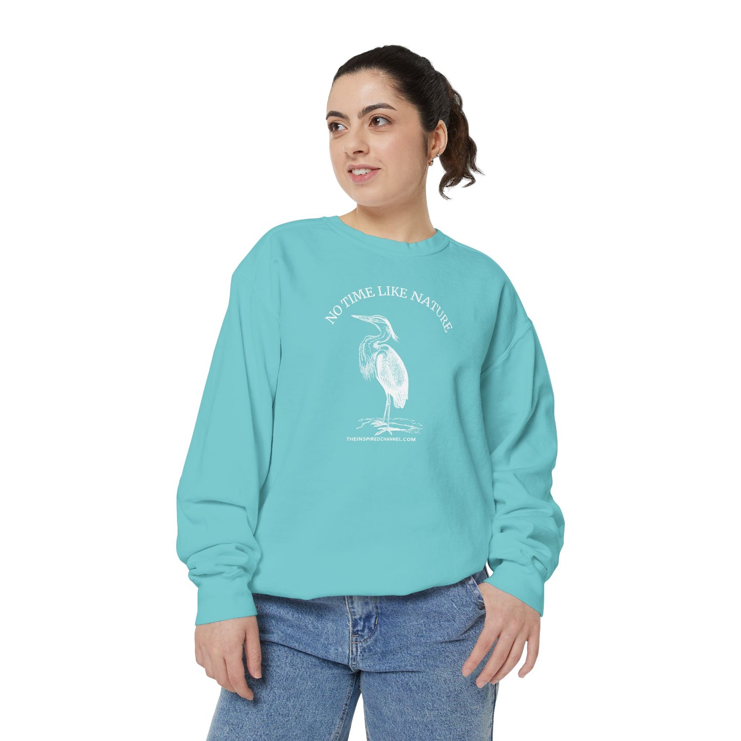 INSPIRED GARDEN Unisex Dyed Sweatshirt