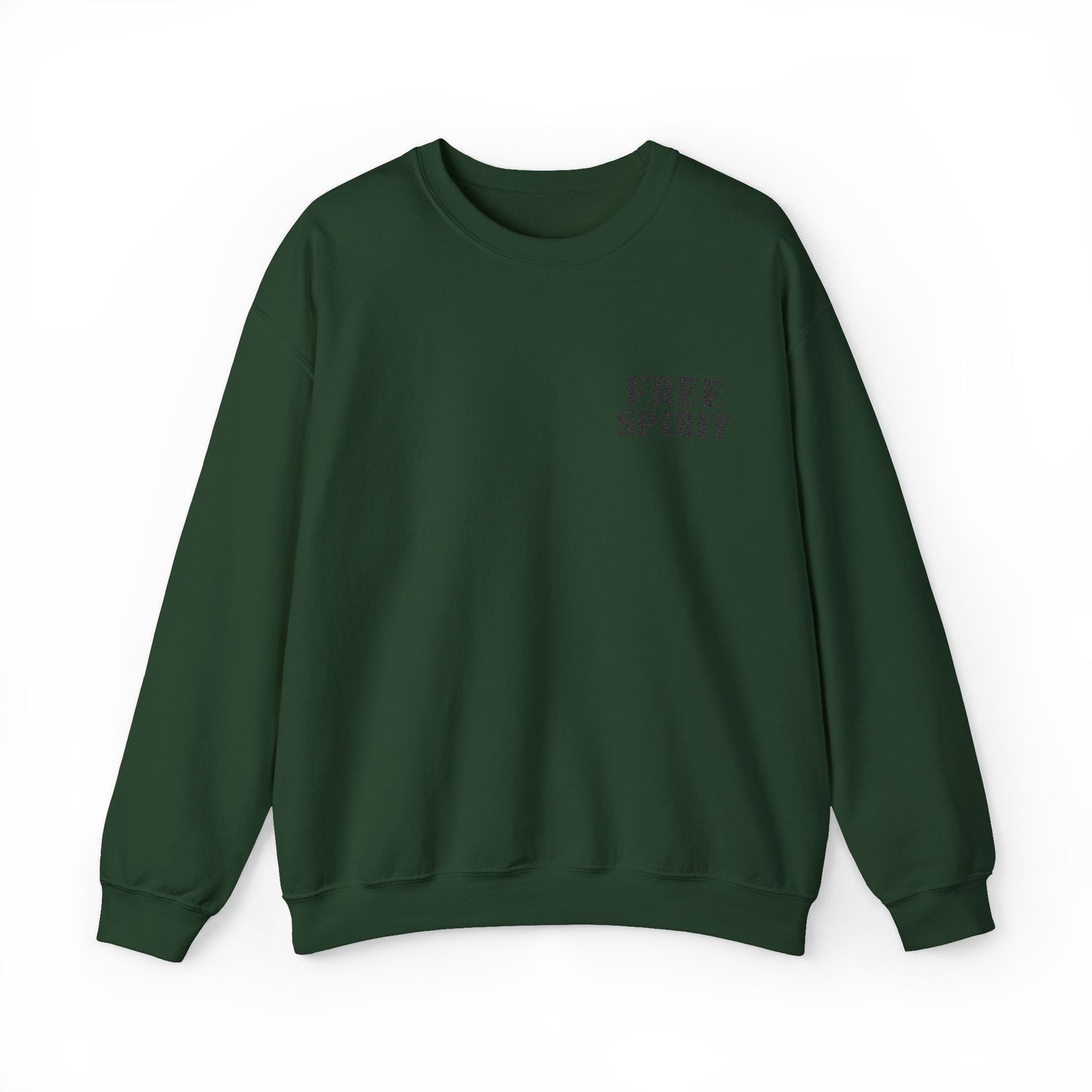 FREE SPIRIT EMBROIDERED Unisex Heavy Blend™ Crewneck Sweatshirt