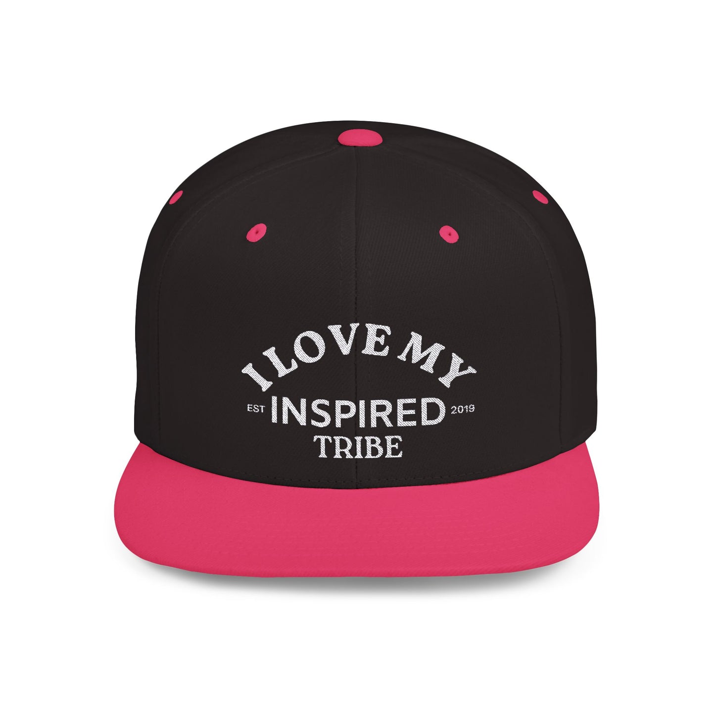 LOVE MY INSPIRED TRIBE Flat Bill Snapback