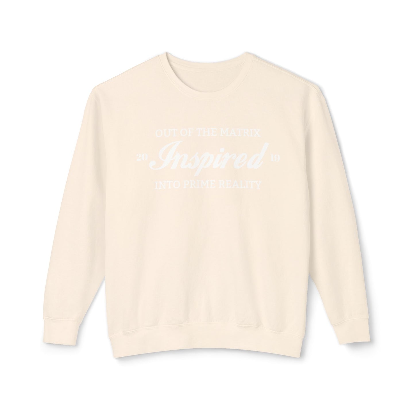 INSPIRED PRIME REALITY Unisex Lightweight Crewneck Sweatshirt