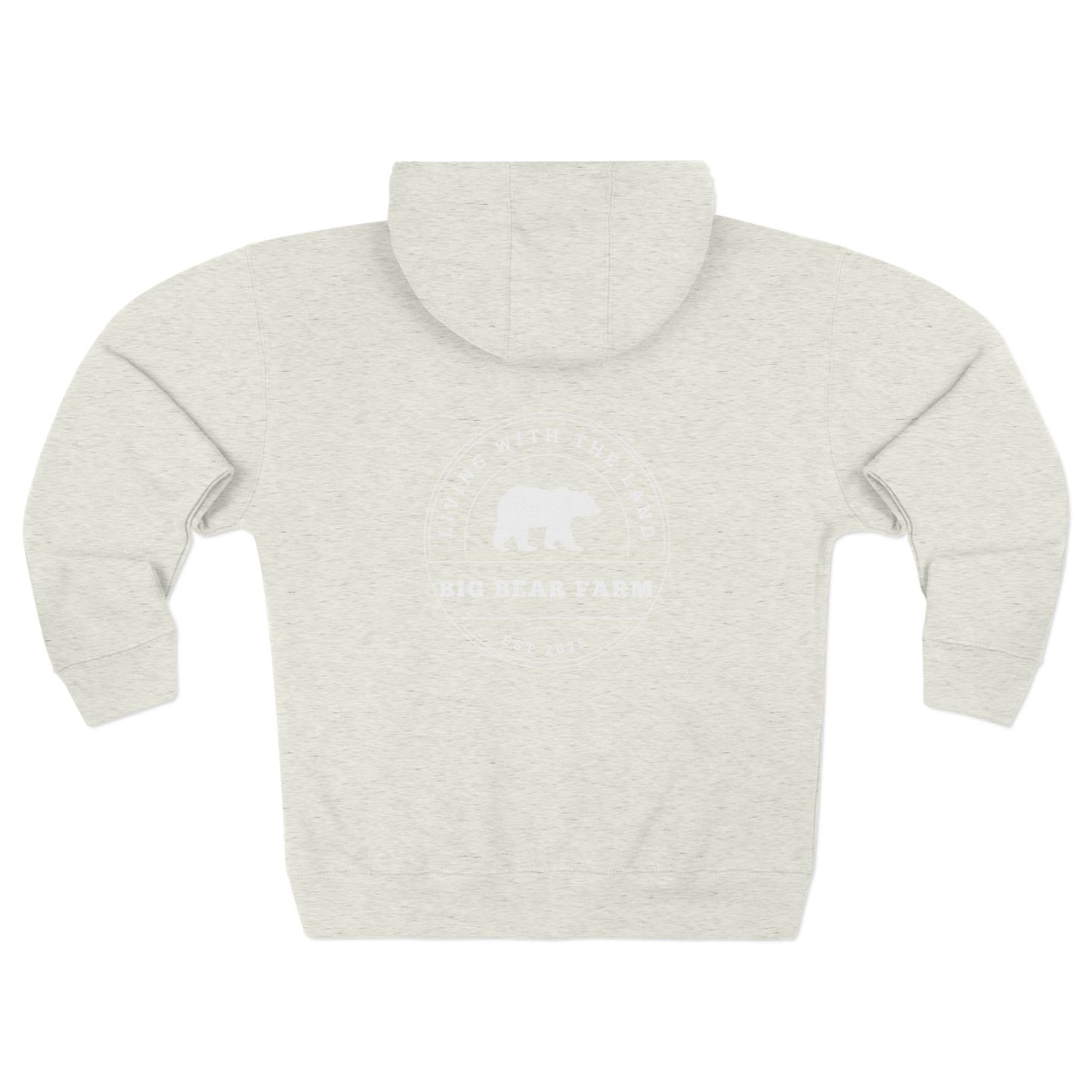 Big Bear Farm Cozy Unisex Zip Hoodie for Everyday Wear
