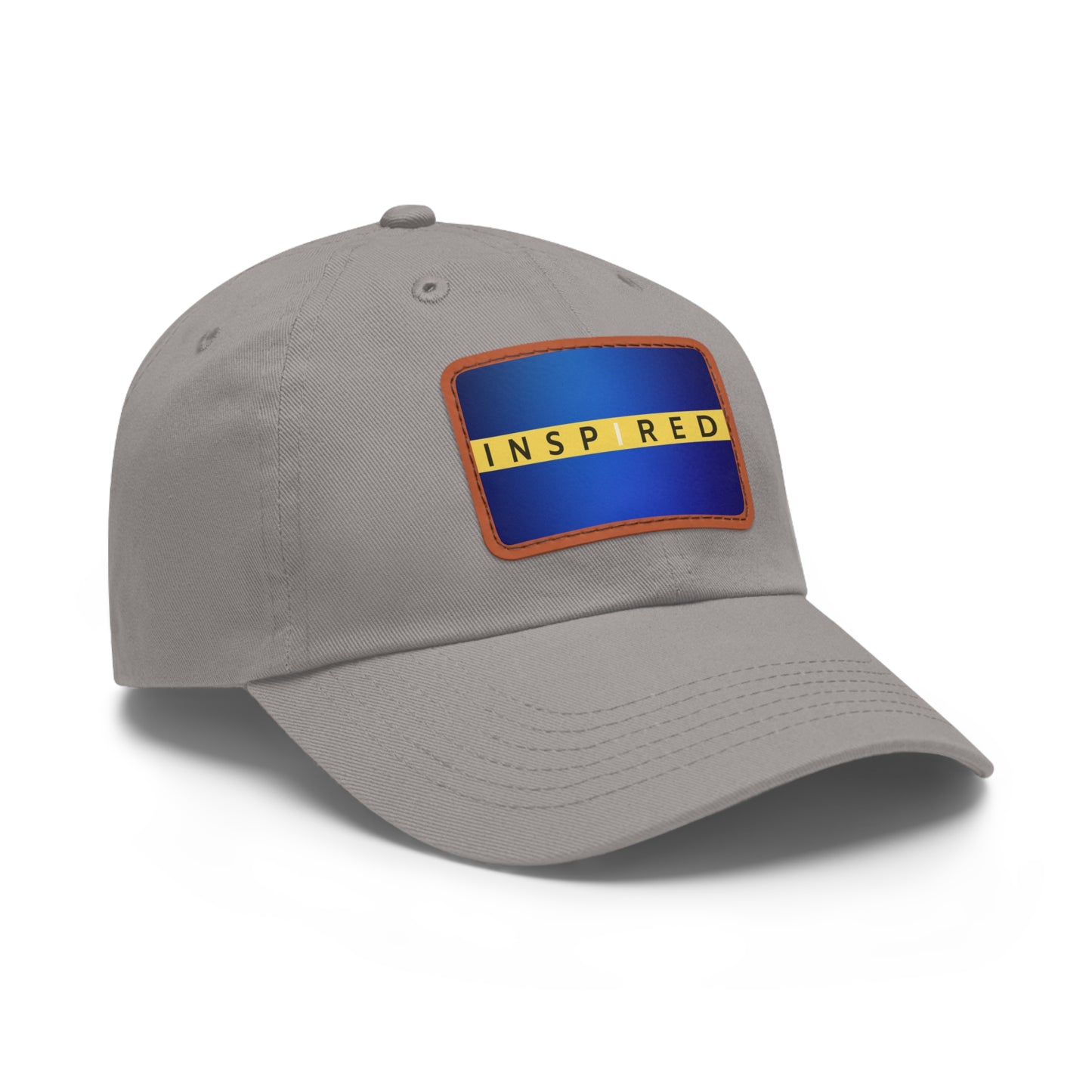 INSPIRED HWWF Dad Hat with Leather Patch