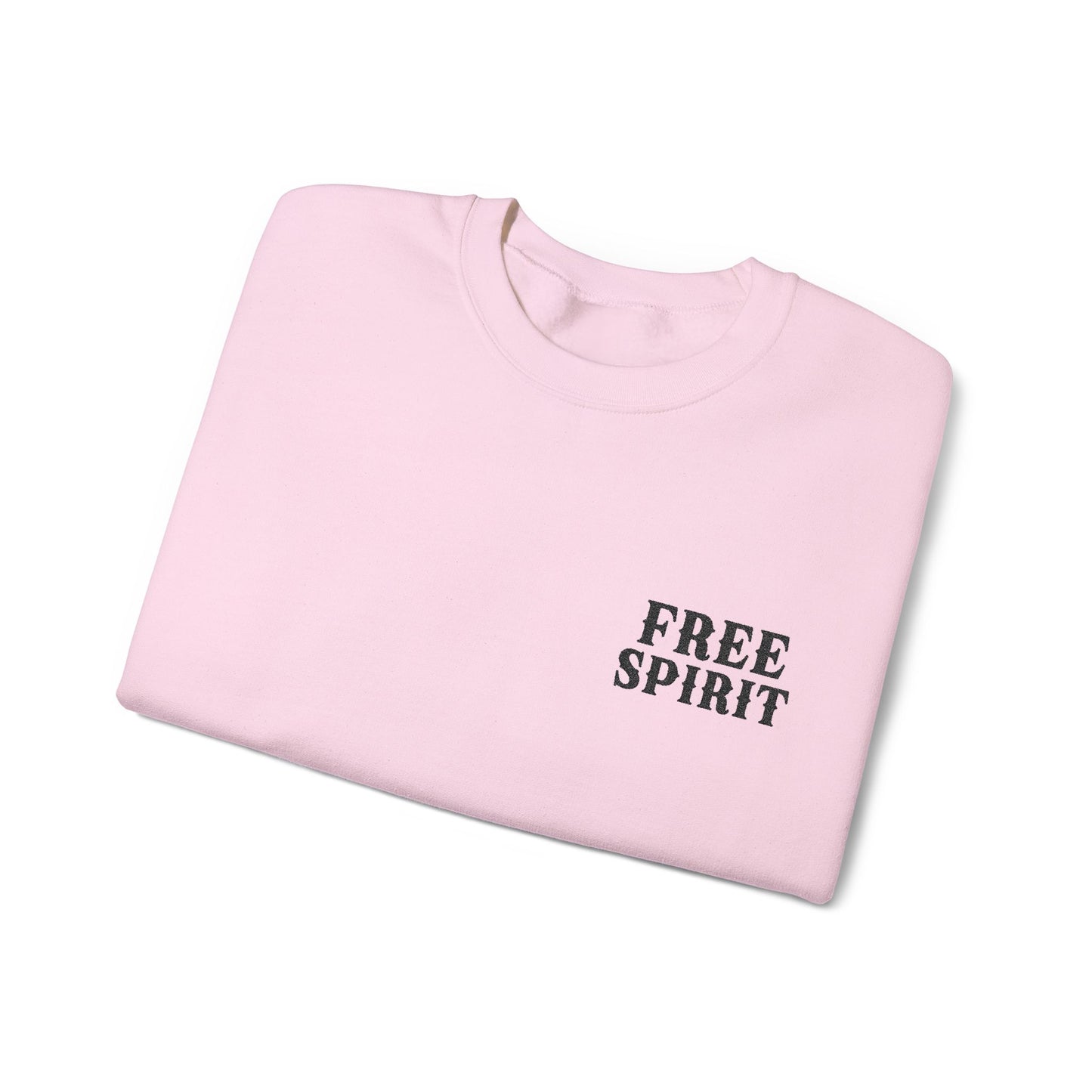 FREE SPIRIT EMBROIDERED Unisex Heavy Blend™ Crewneck Sweatshirt