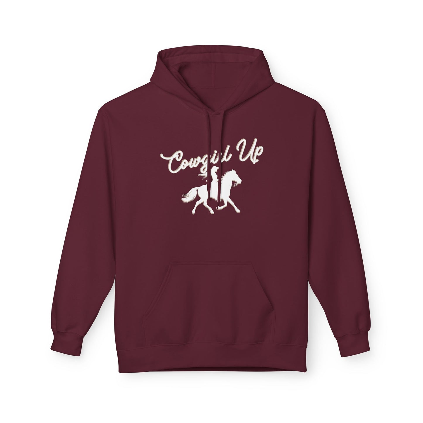 COWGIRL UP UNISEX Midweight Softstyle Fleece Hoodie