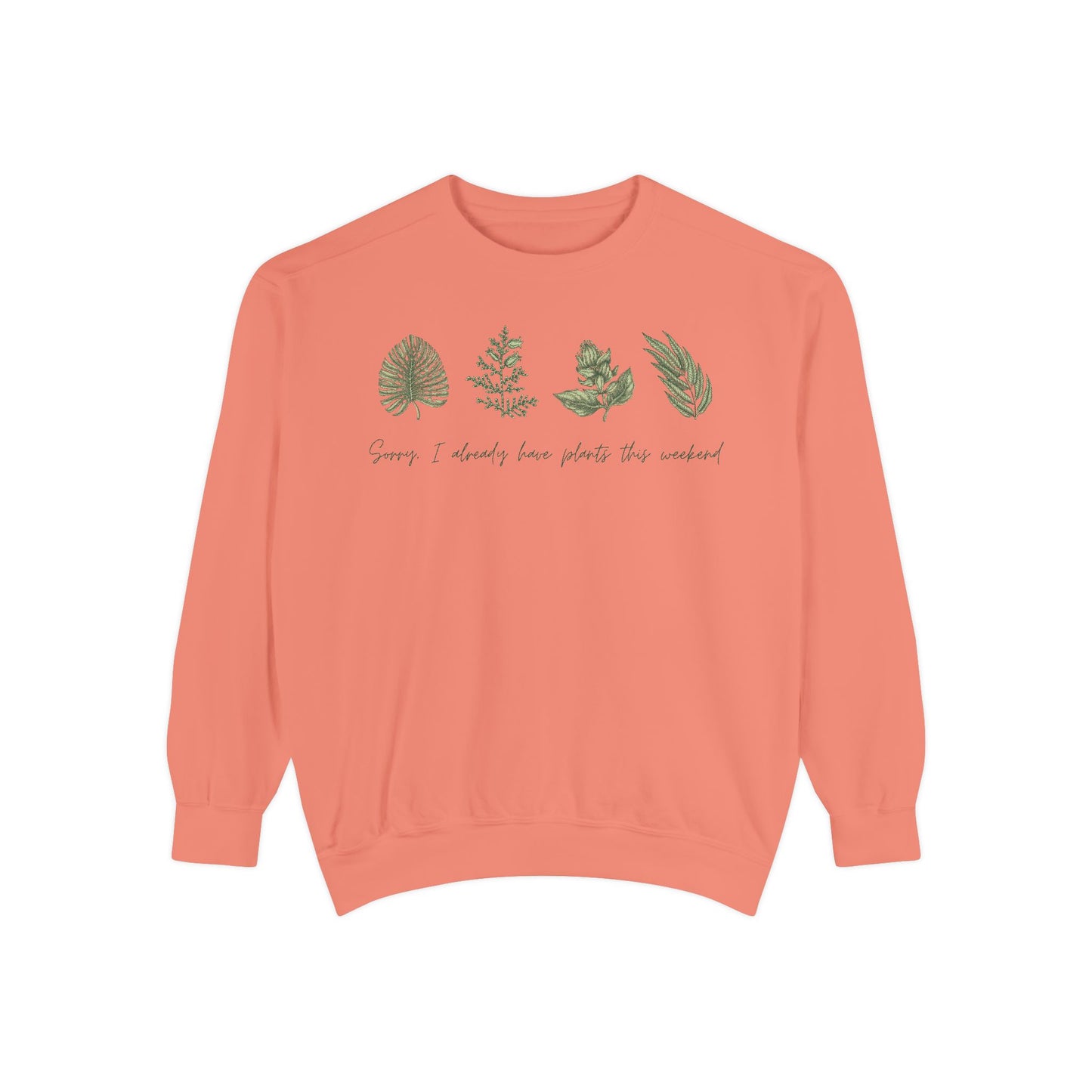 INSPIRED GARDEN P Unisex Dyed Sweatshirt