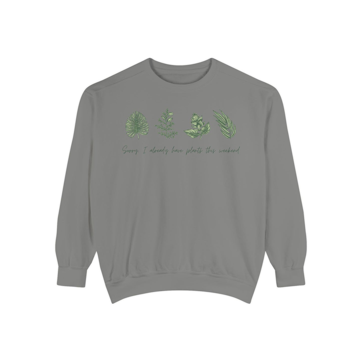 INSPIRED GARDEN P Unisex Dyed Sweatshirt