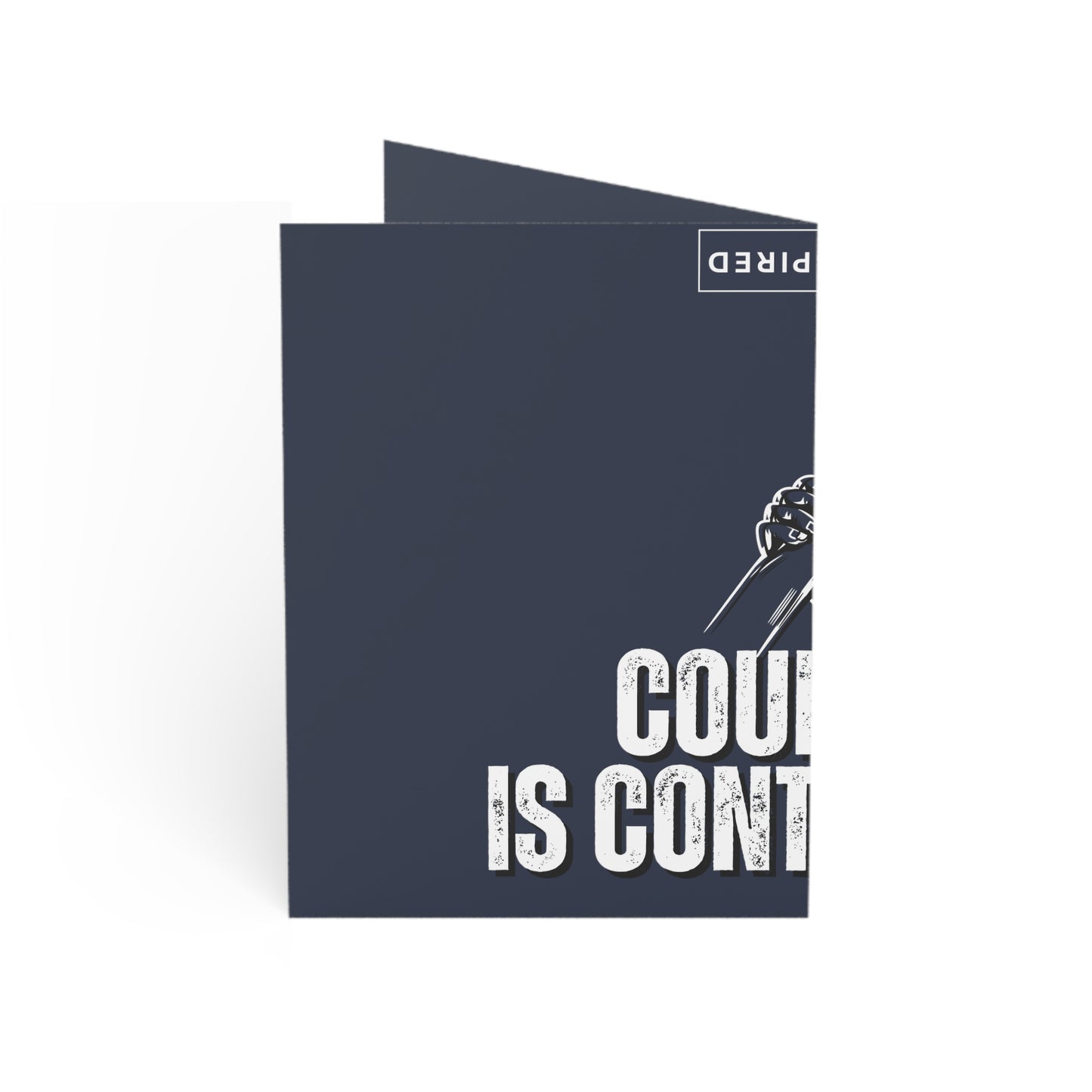 INSPIRED Courage Is Contagious Greeting Cards (1, 10, 30, and 50pcs)