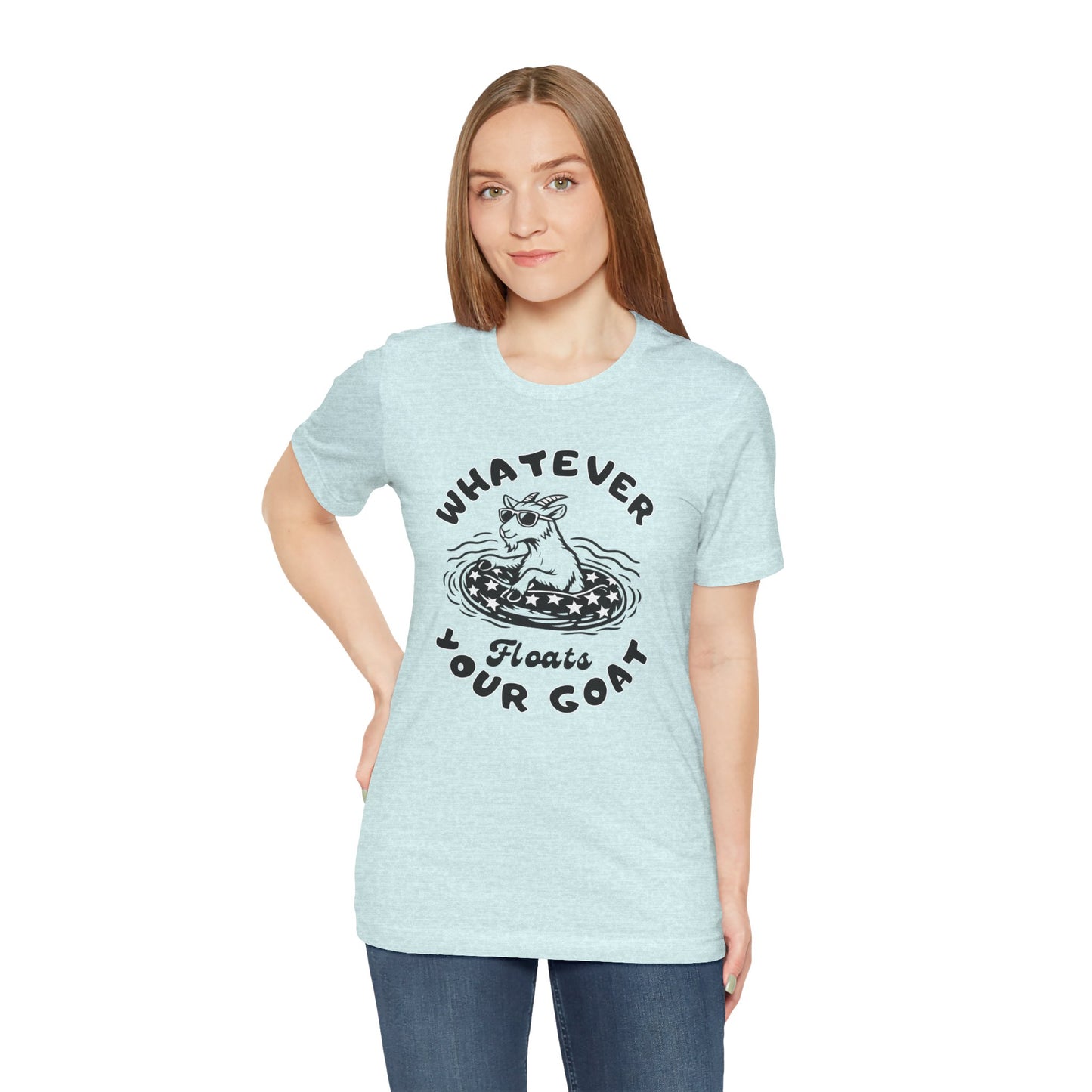 INSPIRED GOAT Float B Unisex Jersey Short Sleeve Tee