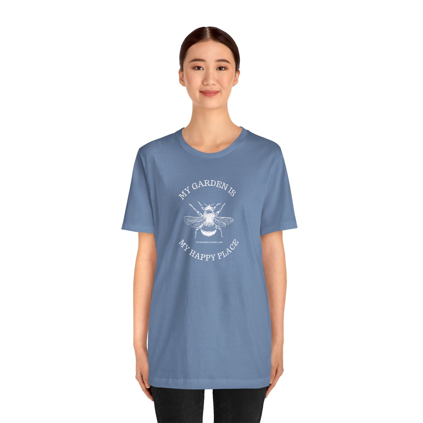 INSPIRED GARDEN Unisex Jersey Short Sleeve Tee