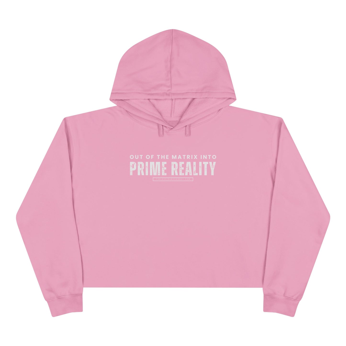 PRIME REALITY Crop Hoodie