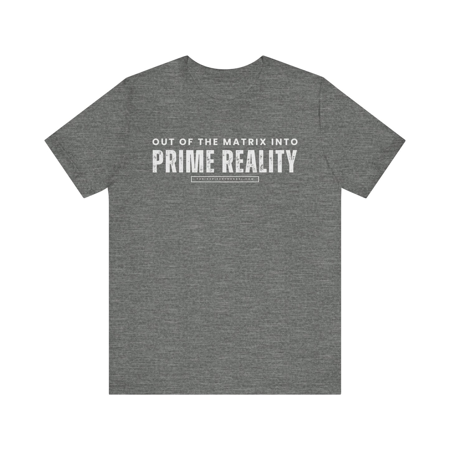 PRIME REALITY UNISEX Jersey Short Sleeve Tee