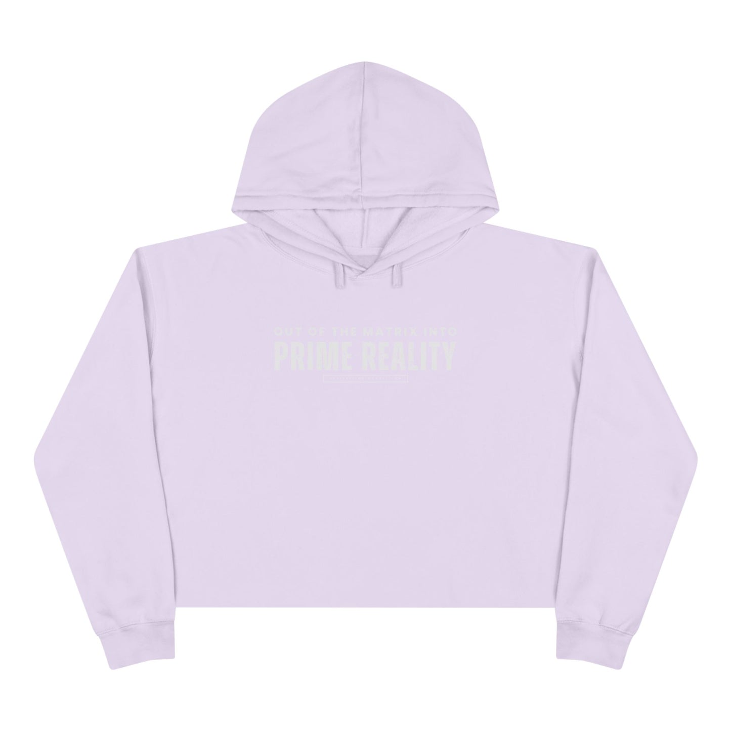 PRIME REALITY Crop Hoodie