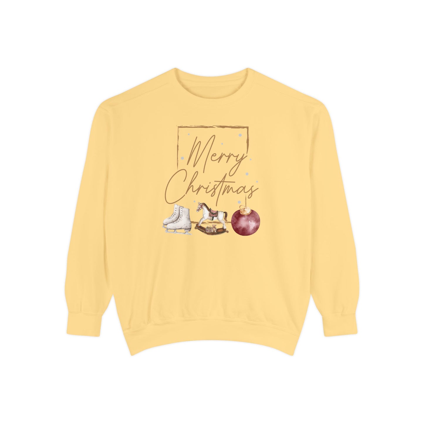 INSPIRED SPECIAL CHRISTMAS EDITION UNISEX Garment-Dyed Sweatshirt