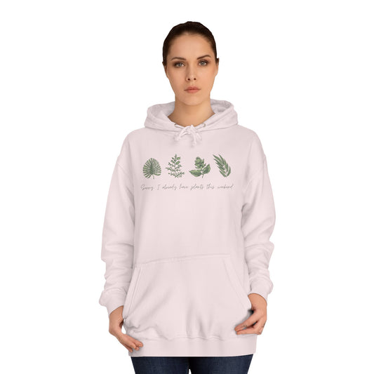 INSPIRED GARDEN P UNISEX College Hoodie